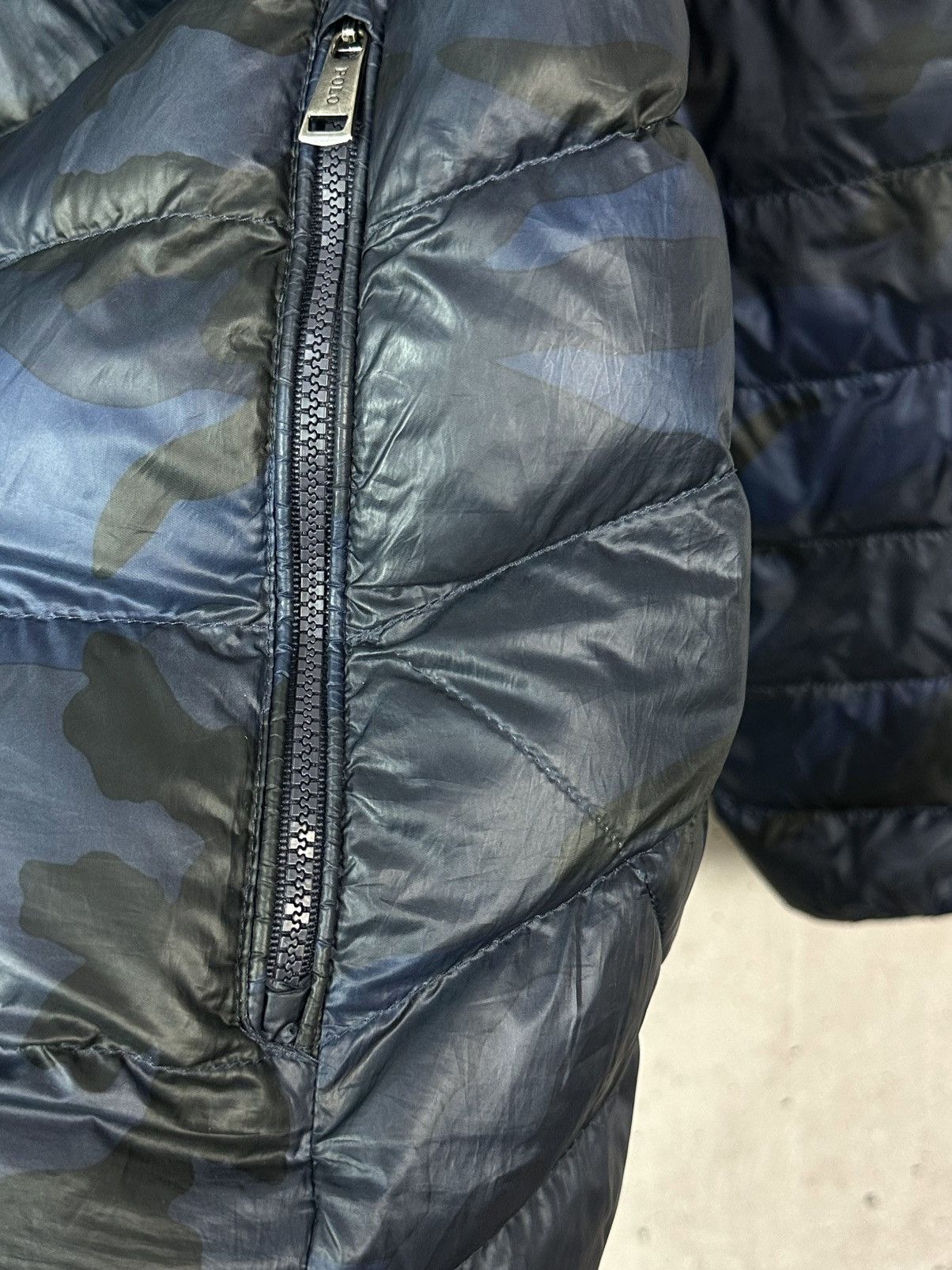Polo Ralph Lauren Polo Ralph Lauren Multi Terra Blue Camo Insulated Jacket Size US M / EU 48-50 / 2 - 9 Thumbnail