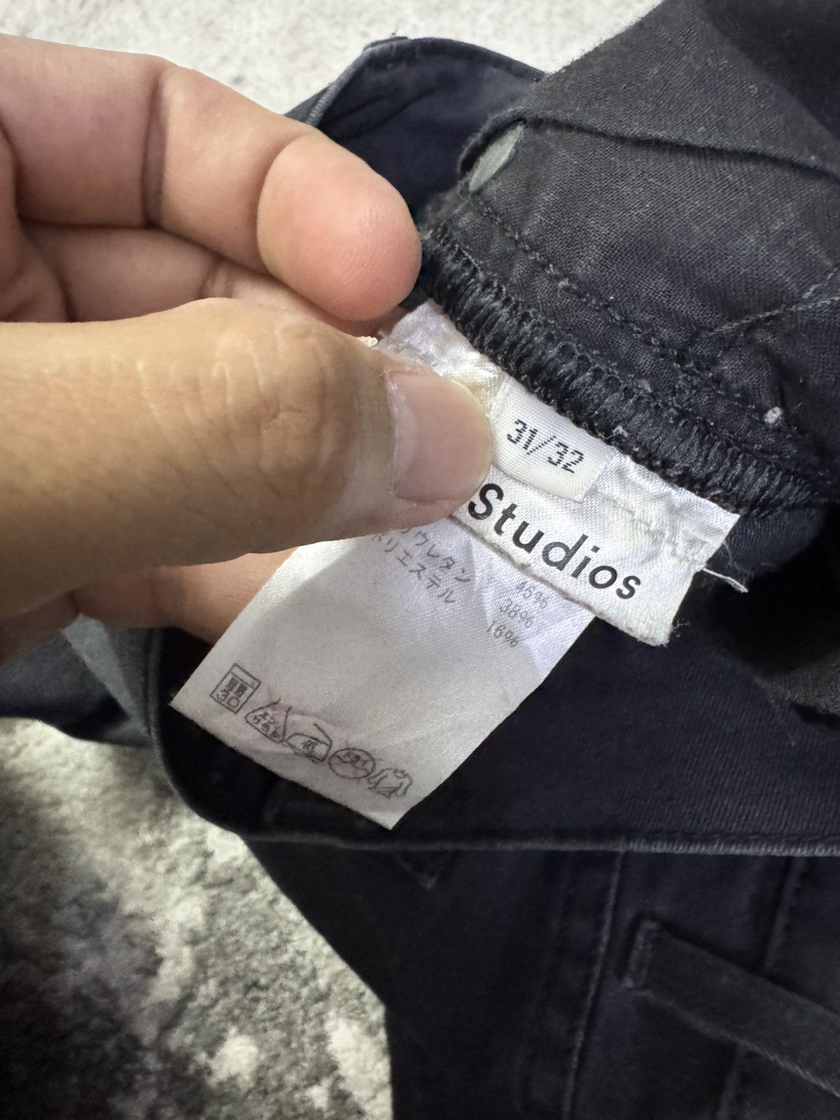 Acne Studios ACNE STUDIOS SUN FADED CASUAL PANTS Size US 31 - 11 Thumbnail