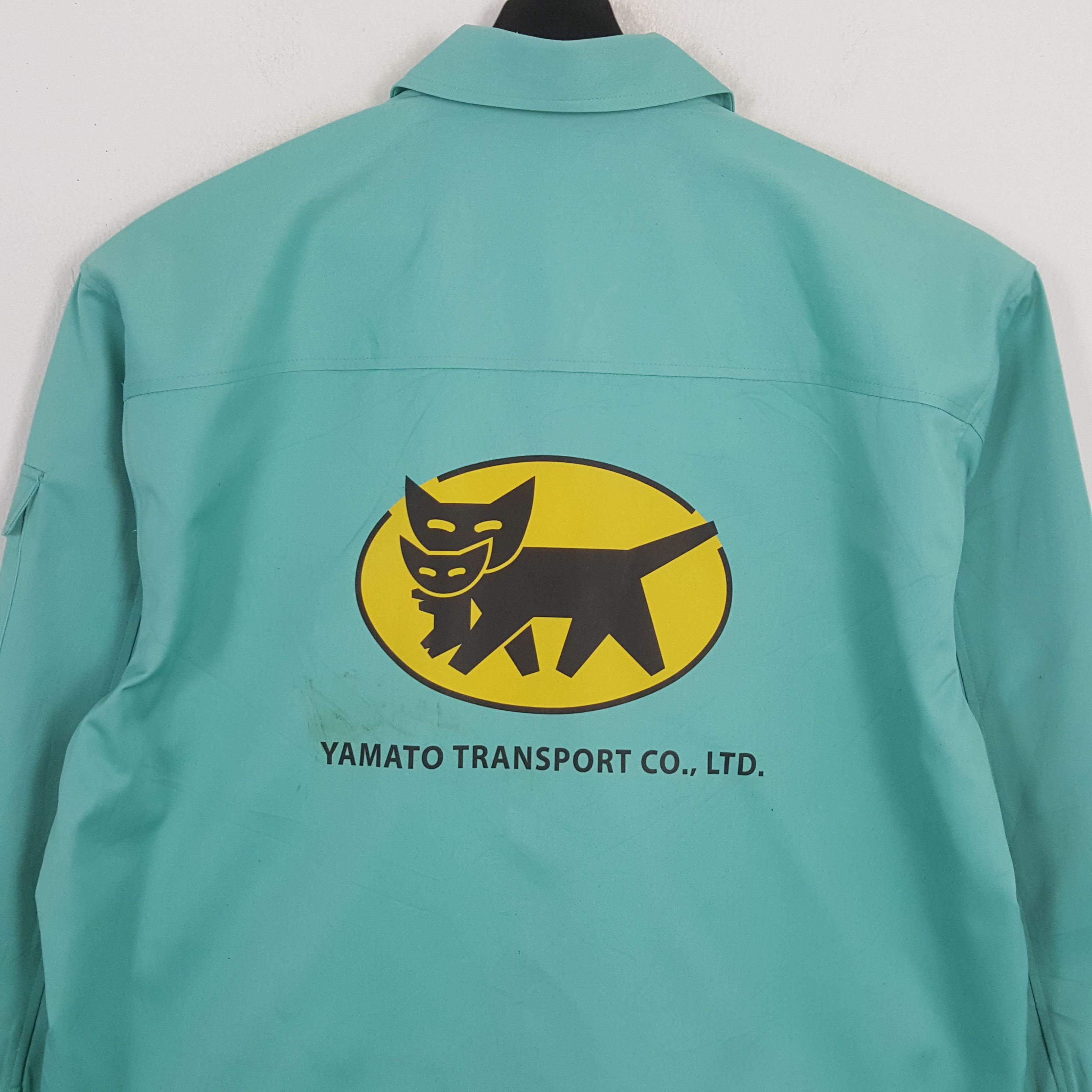 Vintage YAMATO TRANSPORT Japanese Brand Workwear Custom Jacket Size US L / EU 52-54 / 3 - 2 Thumbnail