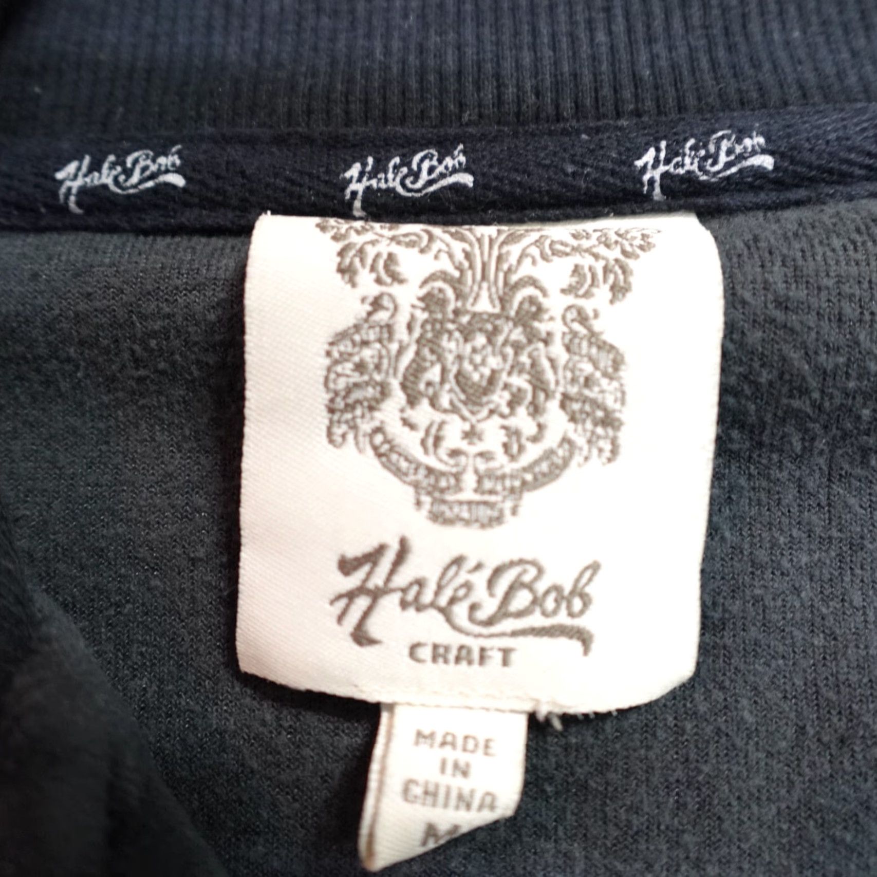 Vintage Hale Bob Womens Jacket M Black Velour Embroidered Zipper Short - Basic Jacket, Full Zip, Velour, Polyester, Regular, Women Size M / US 6-8 / IT 42-44 - 3 Thumbnail
