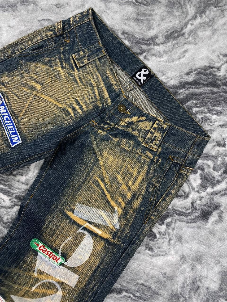 Dolce & Gabbana Vintage Dolce & Gabbana Big Logo Flared Jeans Denim Size 27" / US 4 / IT 40 - 7 Thumbnail