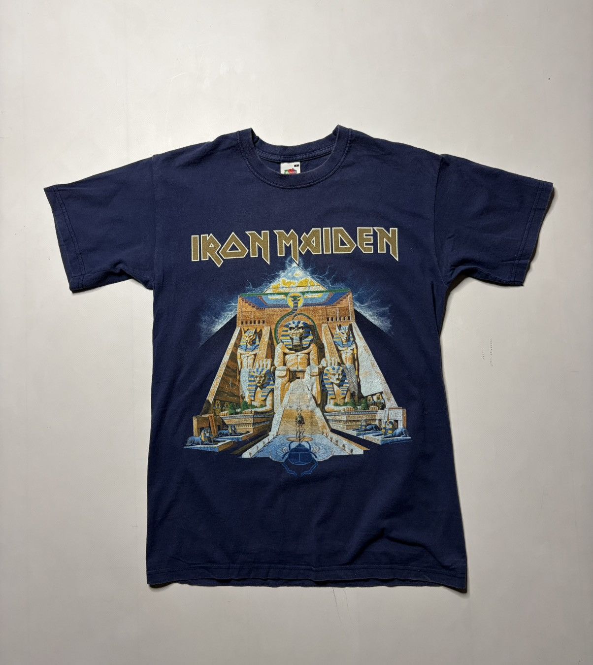 Vintage Vintage Iron Maiden 2008 toour t Shirts Size US S / EU 44-46 / 1 - 1 Thumbnail