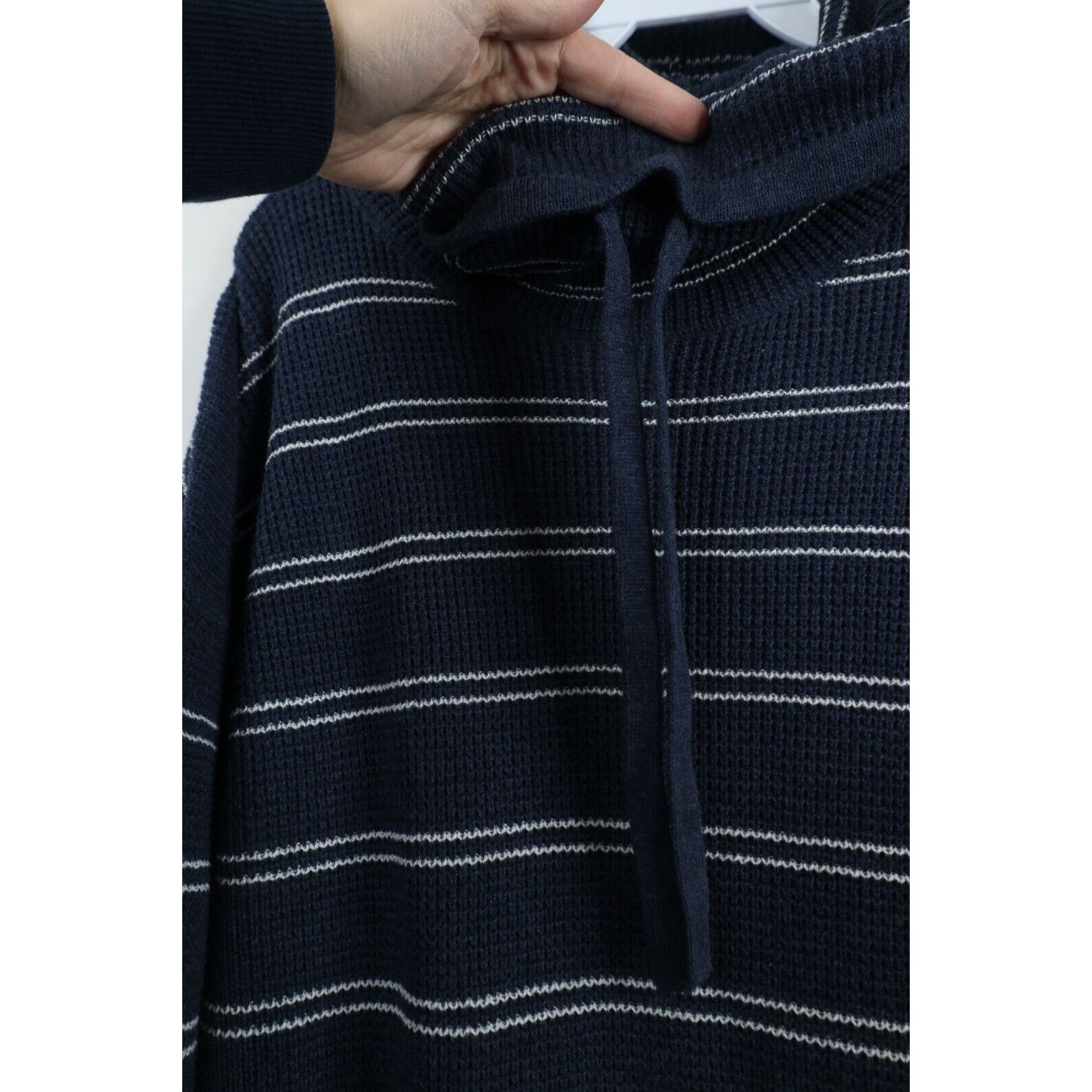 Prana New prAna Breathe Striped Thermal Waffle Knit Sweater Dress Size S / US 4 / IT 40 - 7 Thumbnail