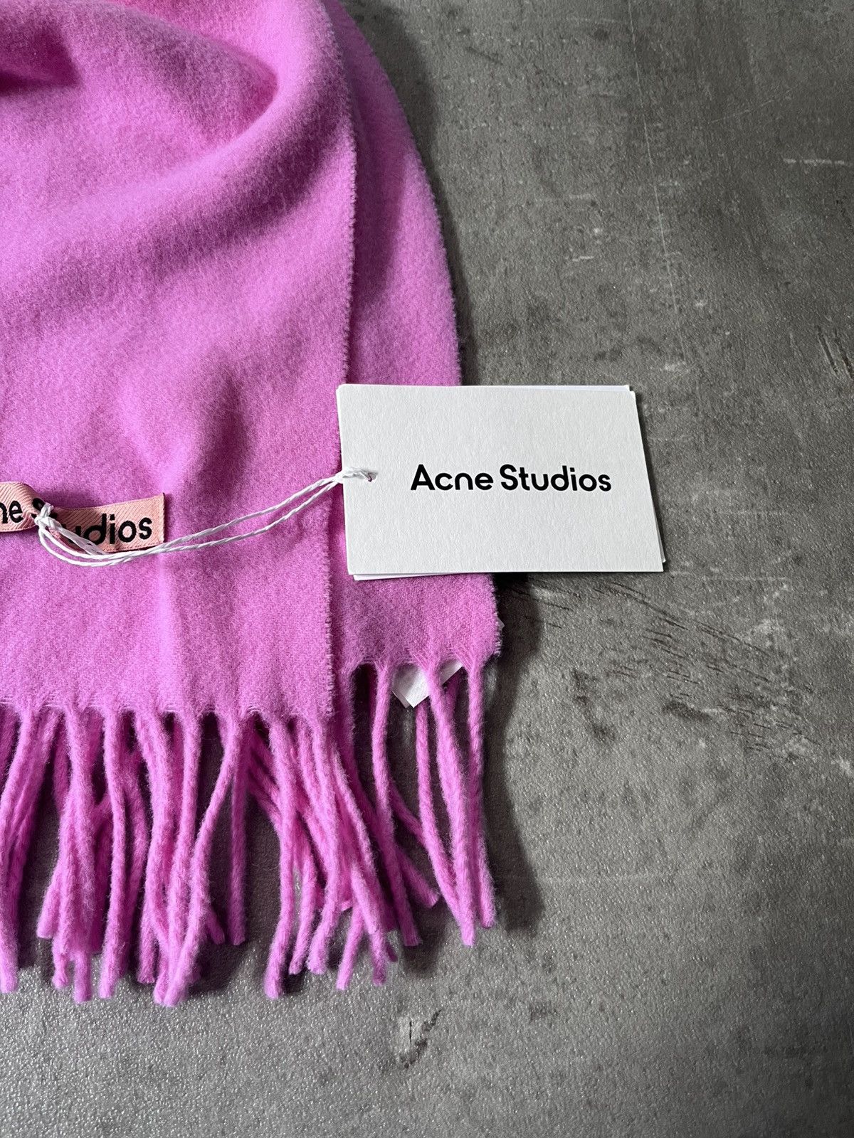 Acne Studios Acne Studios wool pink scarf new Size ONE SIZE - 3 Thumbnail