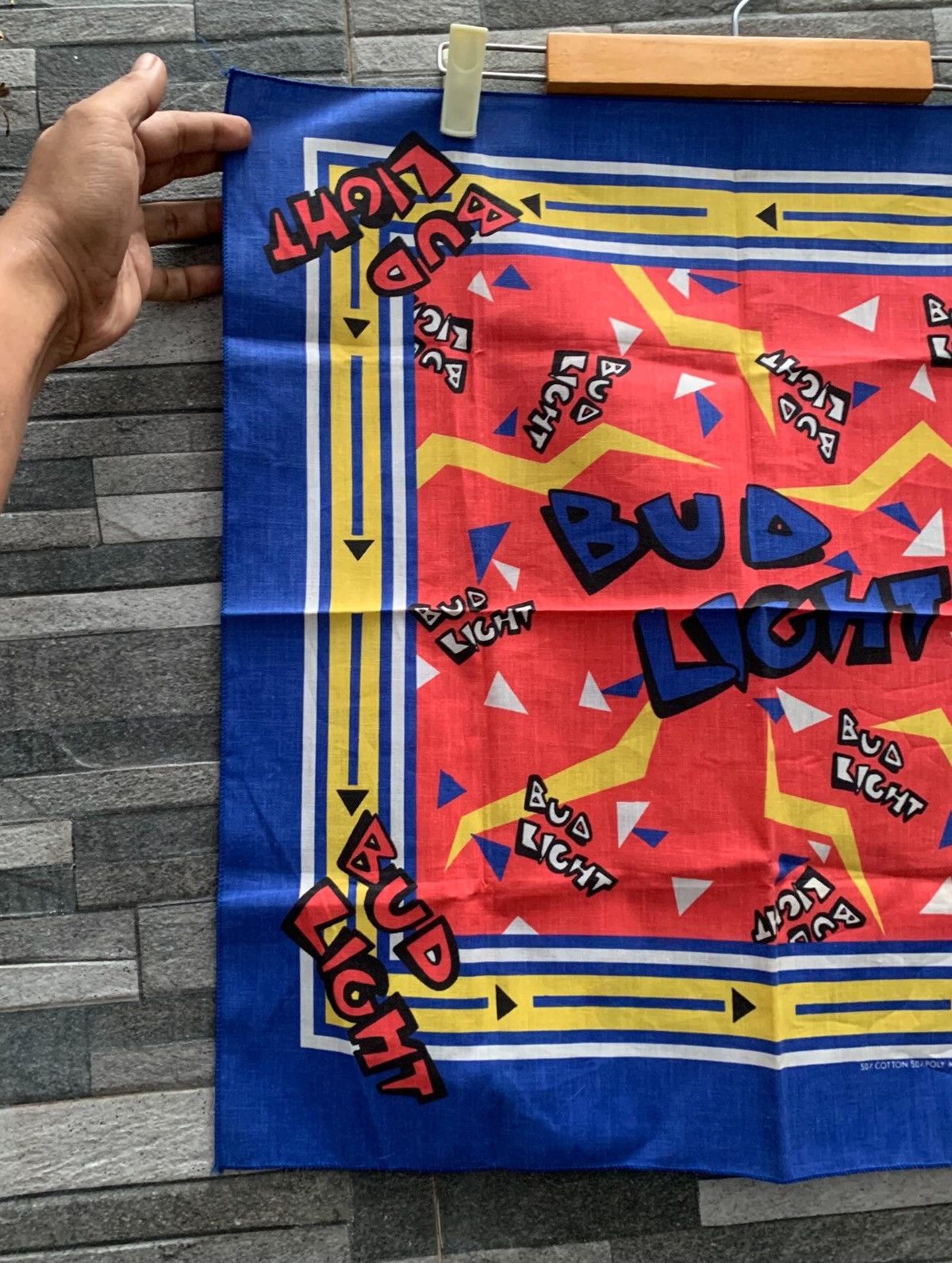 Other Vintage 1989 Bud Light Bandana Size ONE SIZE - 4 Thumbnail