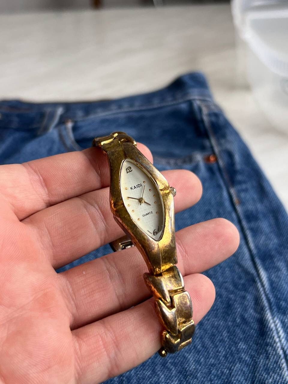 Designer × Japanese Brand × Vintage Vintage futuristic form watch Futuristic bracelet Watches Size ONE SIZE - 3 Thumbnail