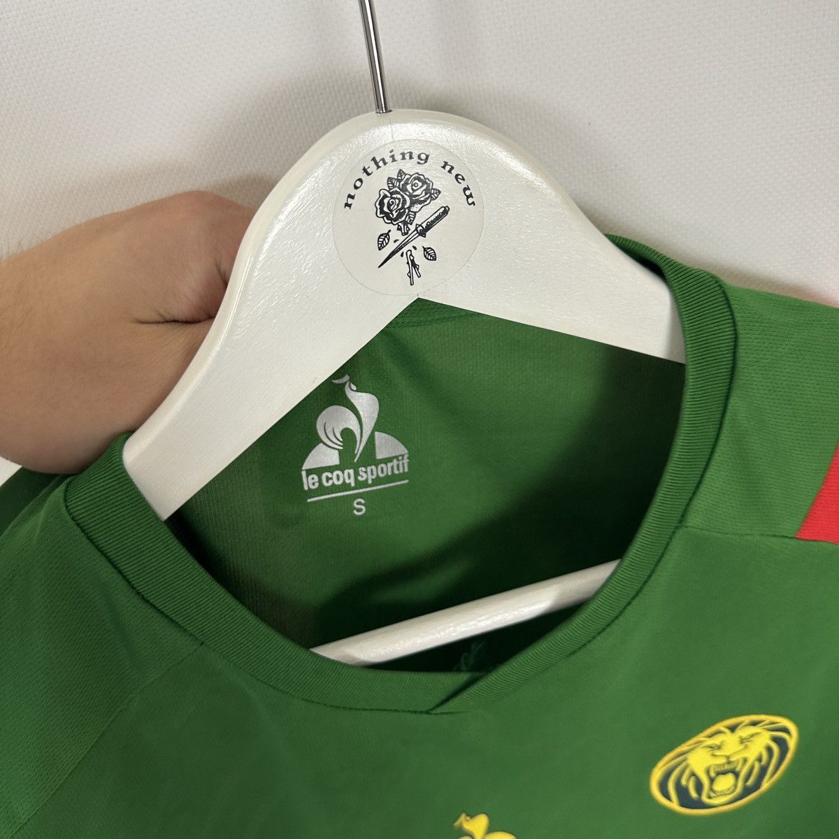 Other Cameroon Qatar 2022 Home Jersey rare Le Coq Sportif y2k og Size US S / EU 44-46 / 1 - 7 Thumbnail