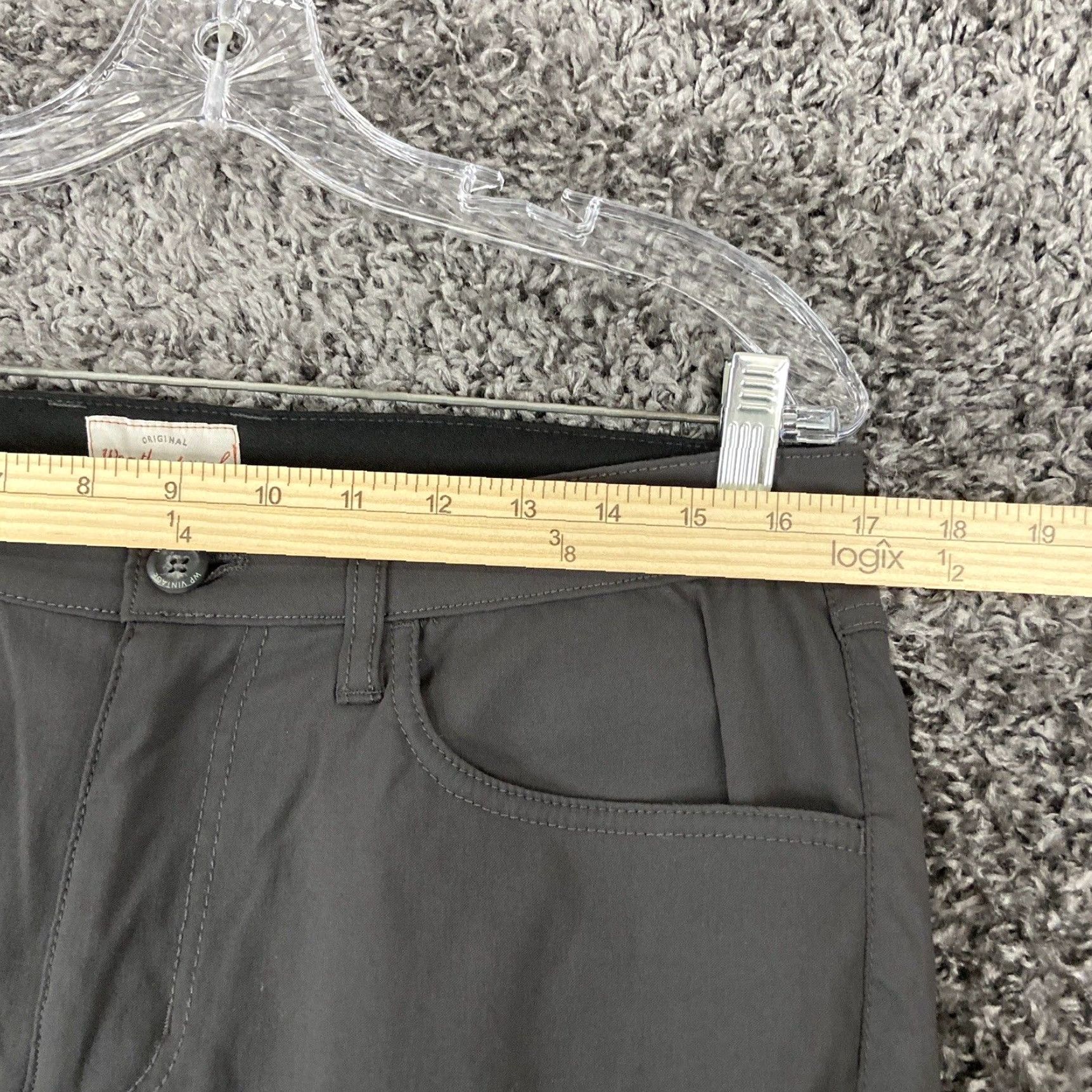 Weatherproof VINTAGE Weatherproof Straight Fit Chino Pants Men’s 34x28 Gray Size US 34 / EU 50 - 7 Thumbnail