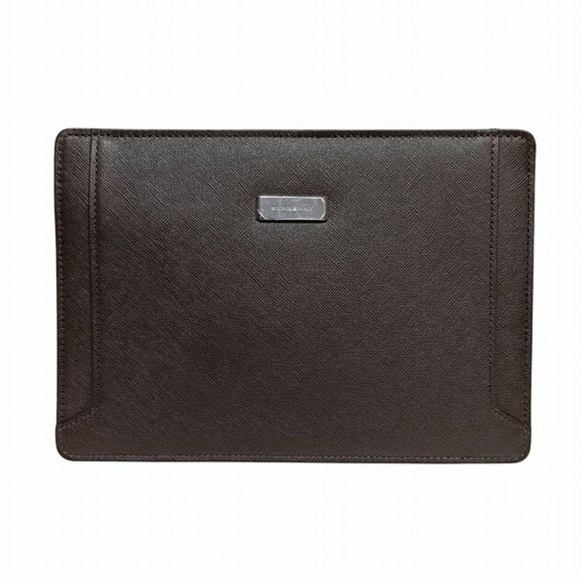 Burberry Burberry Brown Plate Bag, Second Clutch Men's Size ONE SIZE - 1 Thumbnail