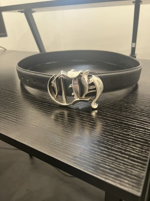 Chrome Hearts Chrome Hearts Big Buckle Belt With Chrome Hearts Strap