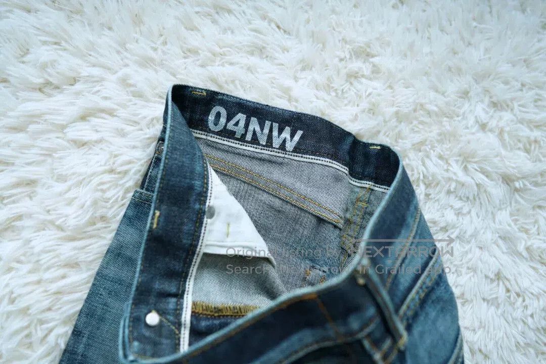 Visvim visvim 04 Nonwash Black Snakeskin Jeans. Size US 32 / EU 48 - 3 Thumbnail