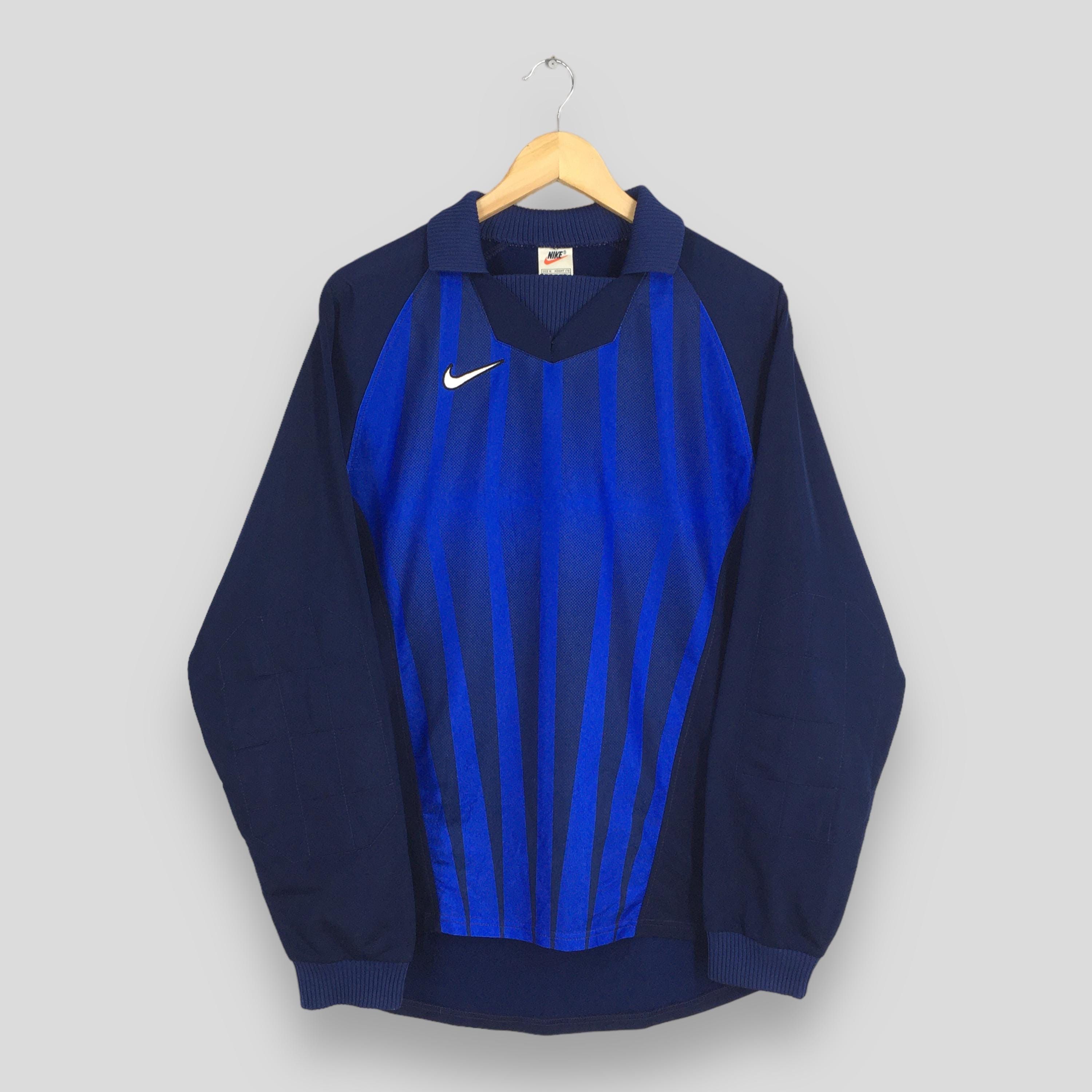 Nike Vintage 90s Nike Swoosh Keeper Jersey Shirt Medium Size US M / EU 48-50 / 2 - 1 Thumbnail