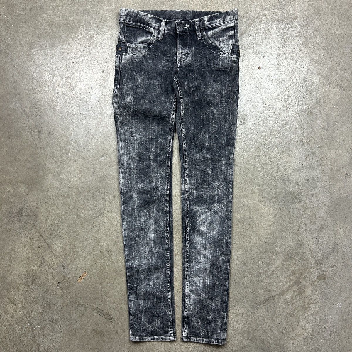 Hysteric Glamour hysteric glamour acid wash superblack jeans Size 28" / US 6 / IT 42 - 5 Thumbnail