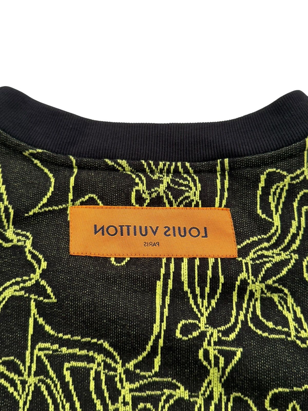 Louis Vuitton Wavy Monogram Intarsia Knit Sweater Size US XXL / EU 58 / 5 - 5 Thumbnail