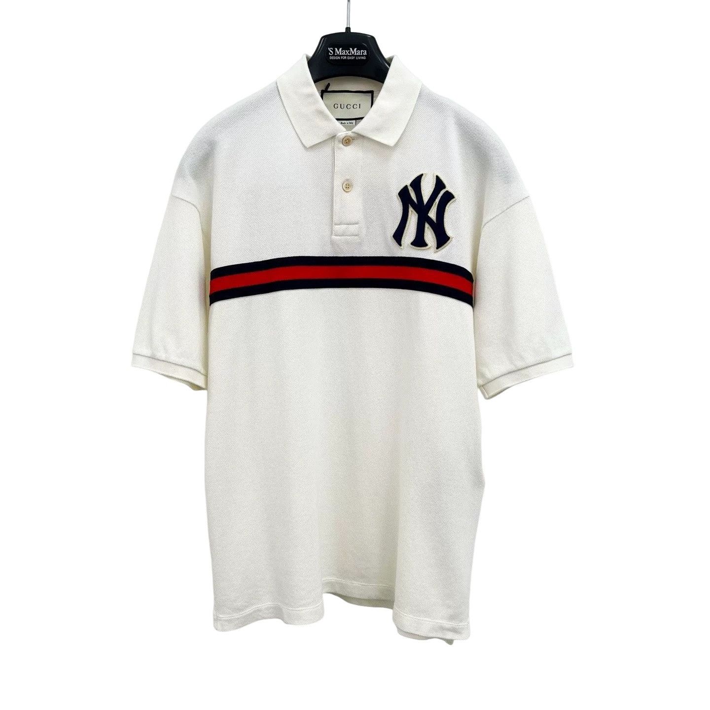 Gucci x MLB NY Yankees Embroidered Polo Shirt XS
