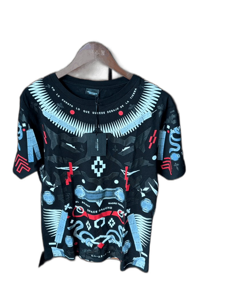 Marcelo Burlon Marcelo Burlon MB Short Sleeve T-Shirt Size US S / EU 44-46 / 1 - 1 Thumbnail