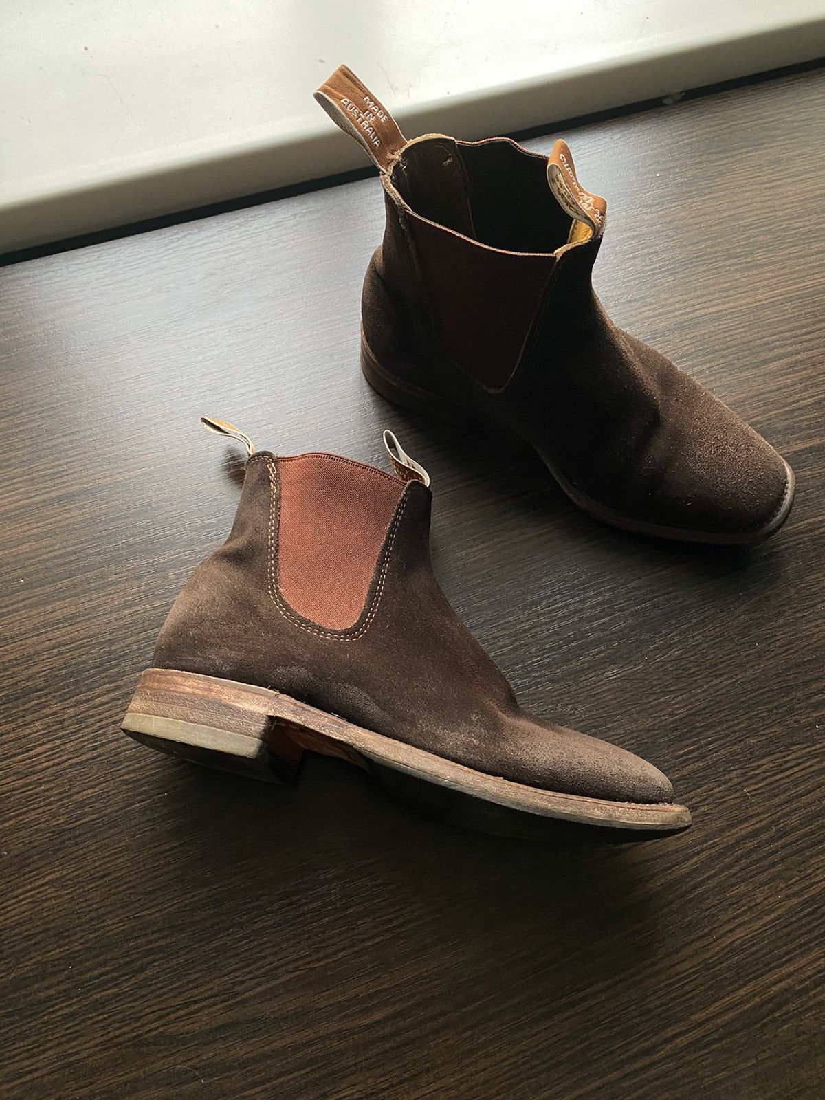 R.M. Williams Brown Comfort Craftsman Suede Size 3.5 Size US 6 / IT 36 - 5 Thumbnail