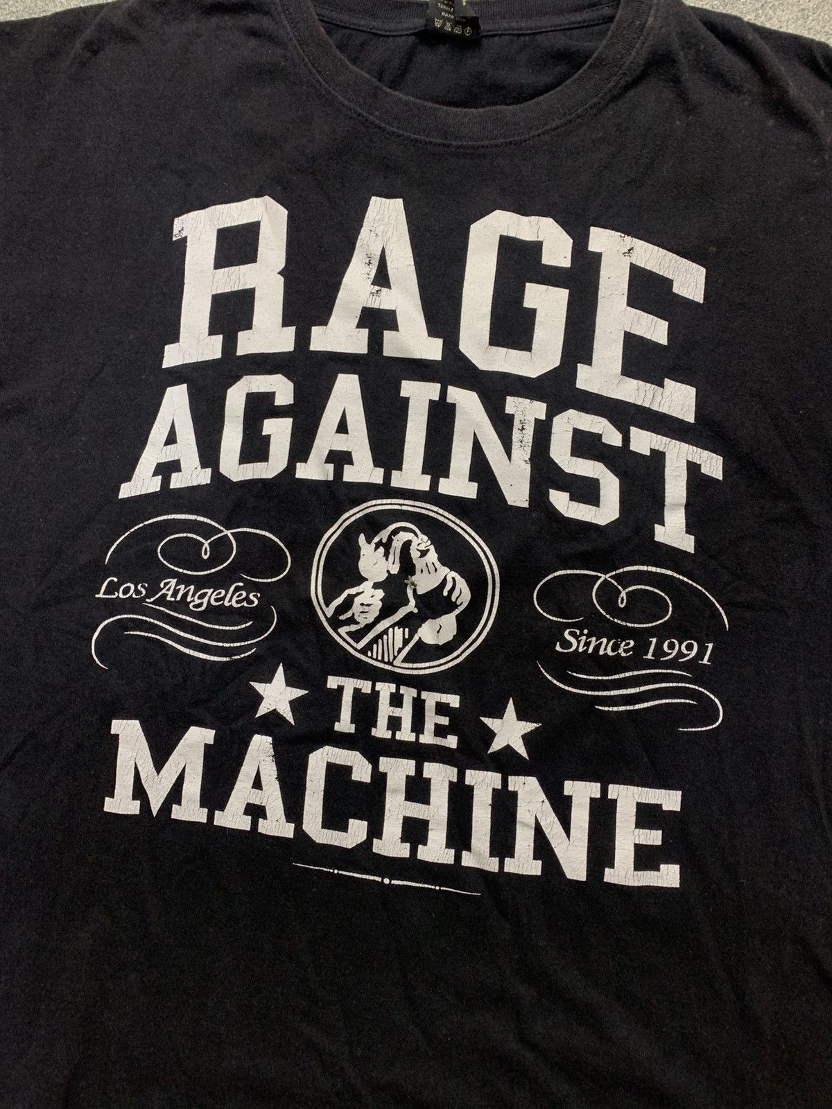 Band Tees Rage Against The Machine Tee Size US XL / EU 56 / 4 - 3 Thumbnail