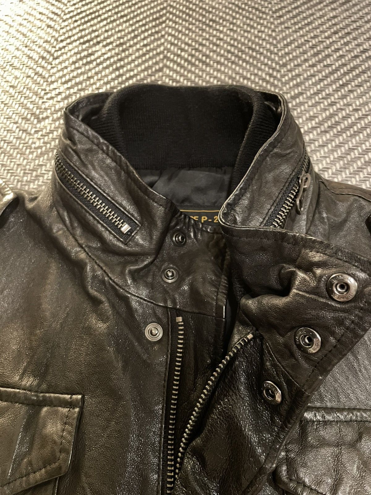 Japanese Brand × Vintage 291295 HOMME 4 POCKETS PIG LEATHER JACKET Size US M / EU 48-50 / 2 - 5 Thumbnail
