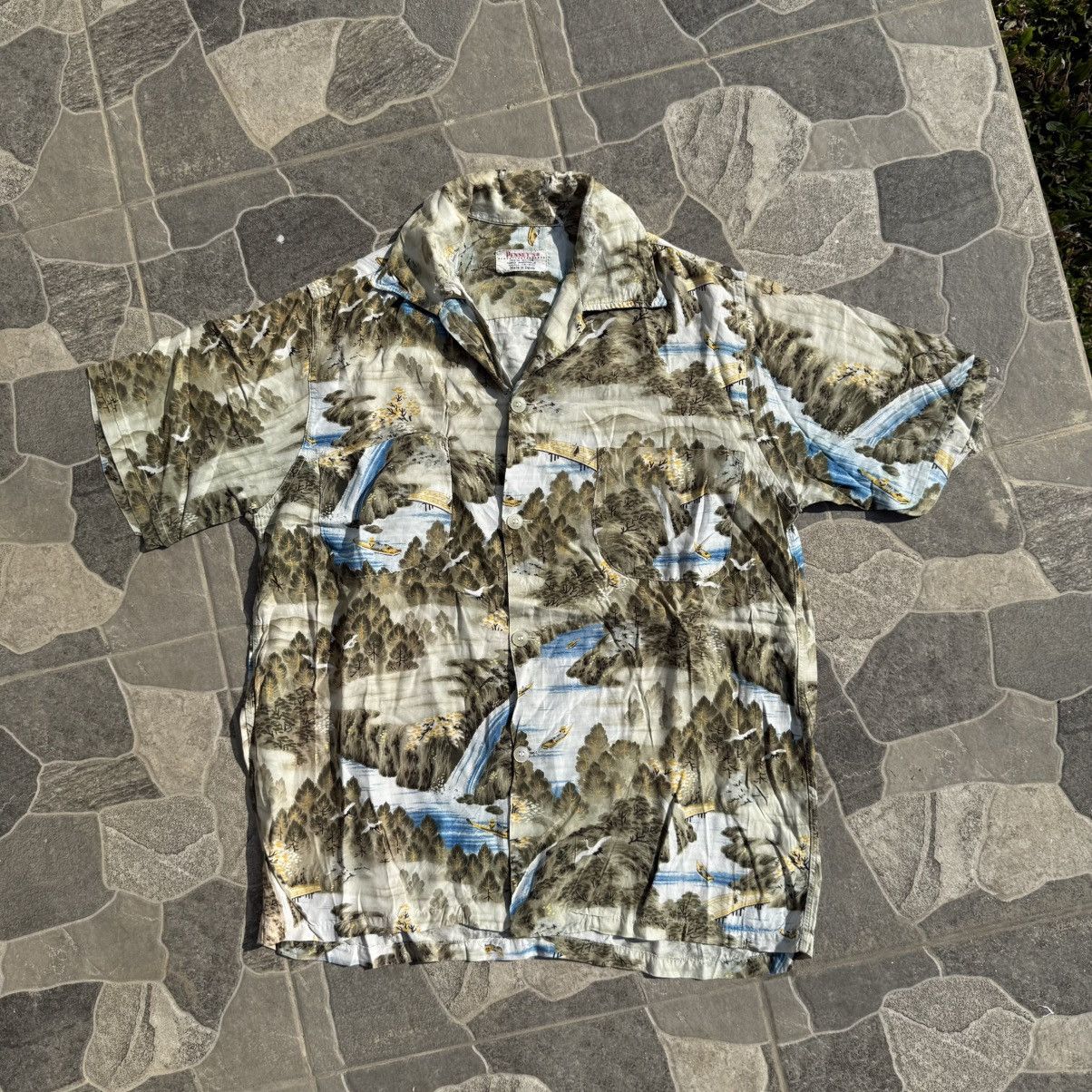 Japanese Brand Penney's Hawaii Japanese Brand Size US M / EU 48-50 / 2 - 1 Thumbnail