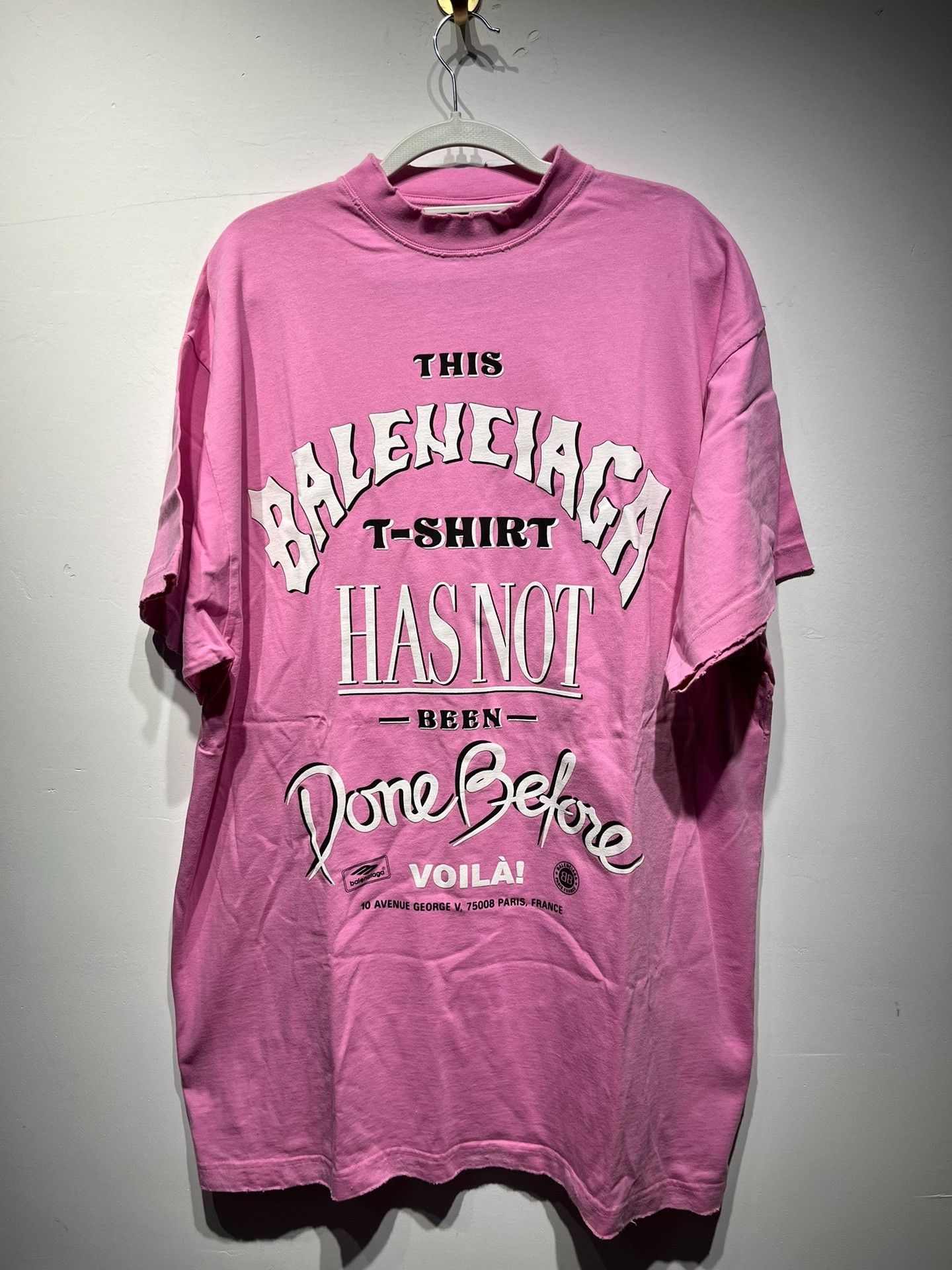 Balenciaga Balenciaga Regular Pink T-Shirt 1 Women Size XS / US 0-2 / IT 36-38 - 1 Thumbnail