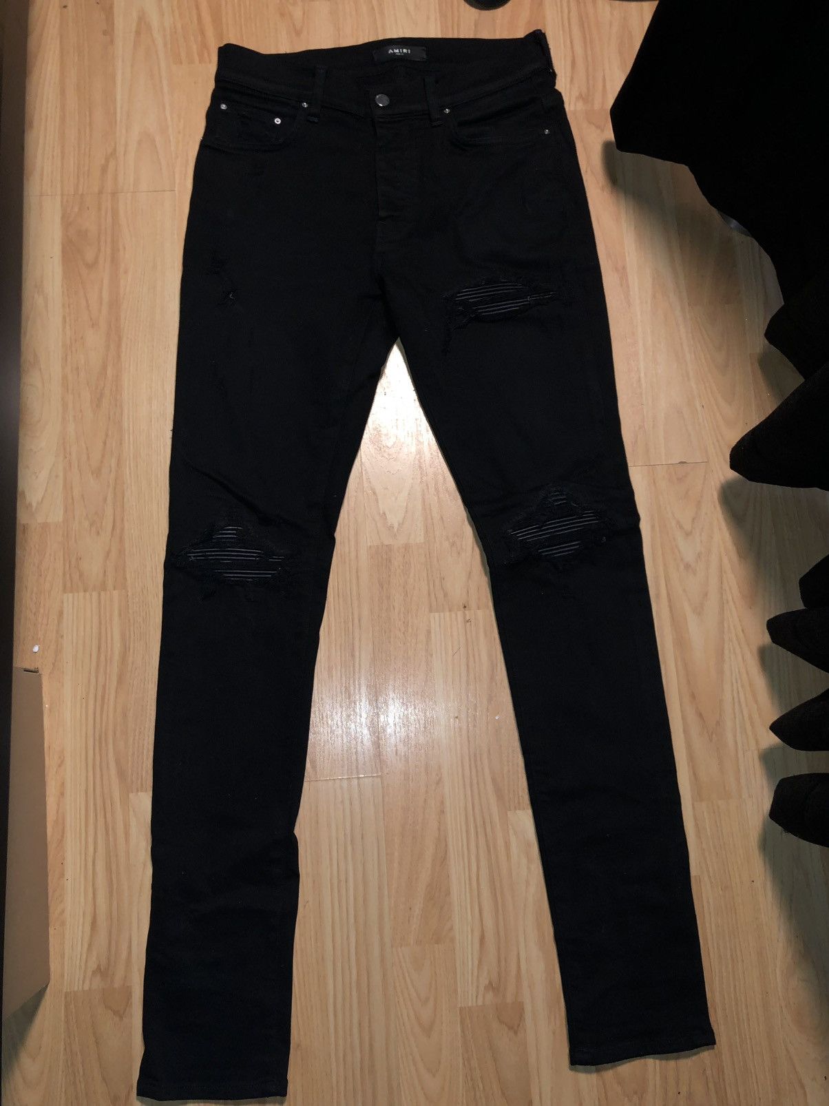 Amiri Amiri Black classic mx1 jeans sz 31 with receipt | Grailed