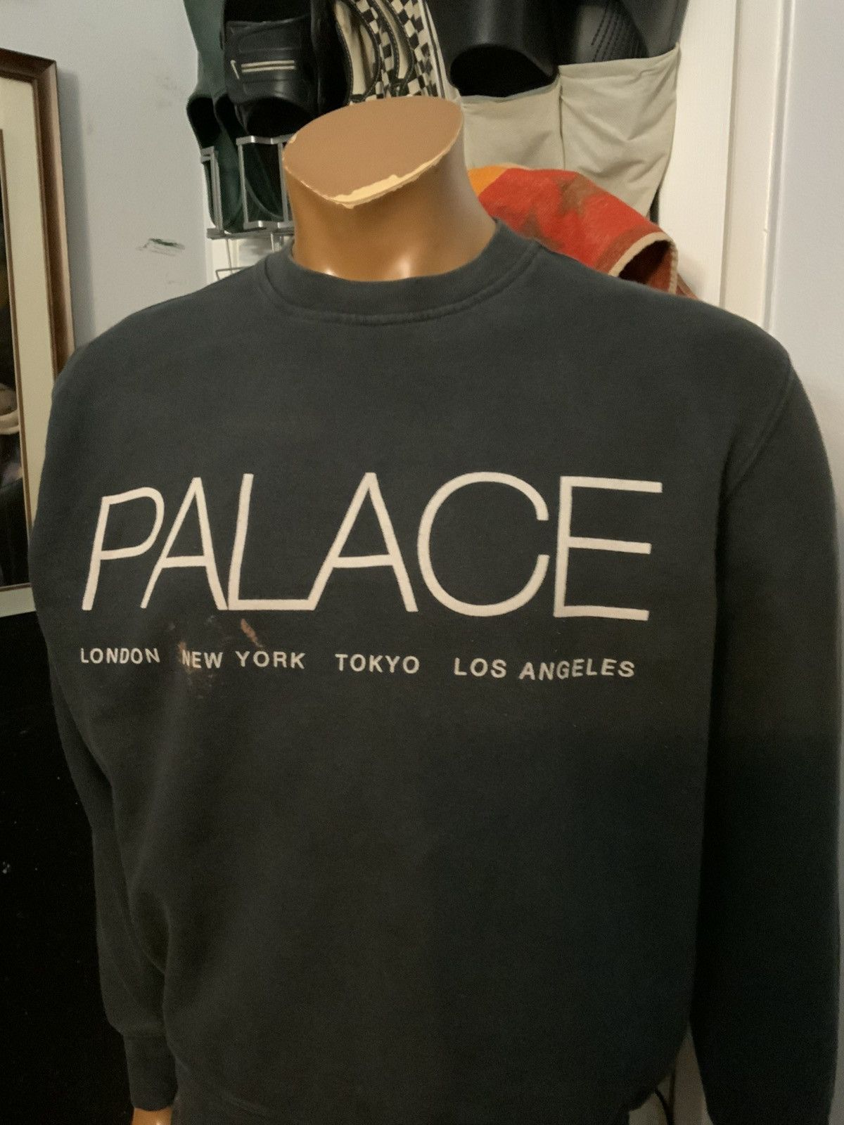 Palace Palace Skateboards Globaller World Tour Crewneck Sweatshirt Size US S / EU 44-46 / 1 - 11 Thumbnail