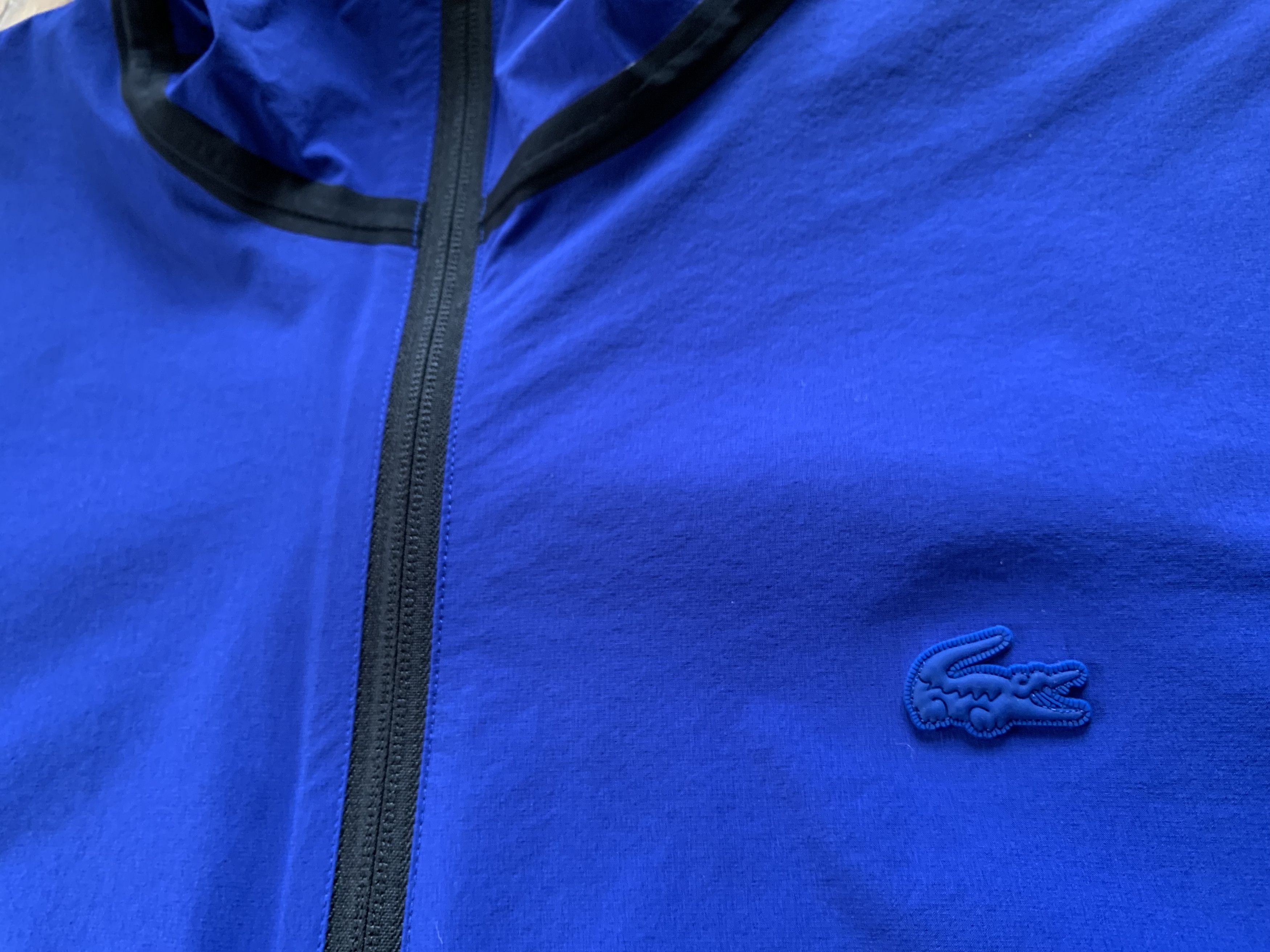 Lacoste Lacoste Men's Cosmic Hooded Lettering Light Zip Jacket Size US M / EU 48-50 / 2 - 6 Thumbnail