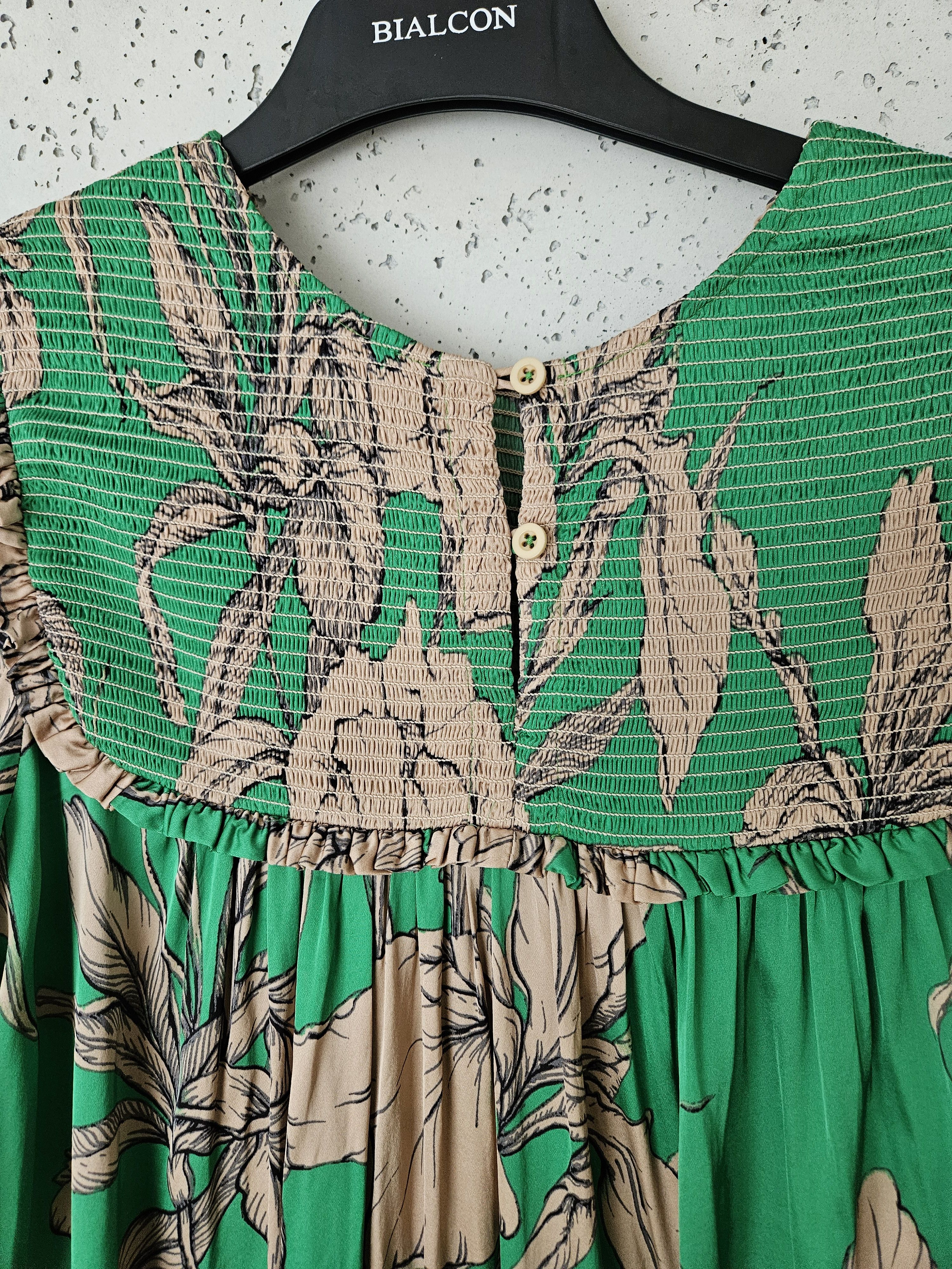 MUNTHE green floral boho Munthe Mid-length dress Size M / US 6-8 / IT 42-44 - 6 Thumbnail