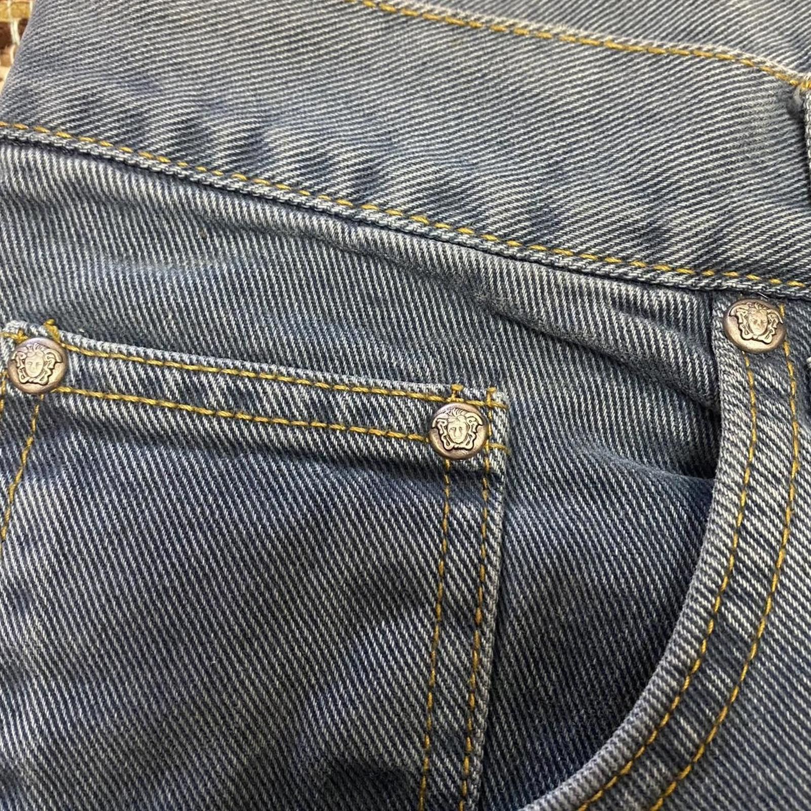 Versace Versace Men's Blue Denim Jeans Size US 32 / EU 48 - 4 Thumbnail
