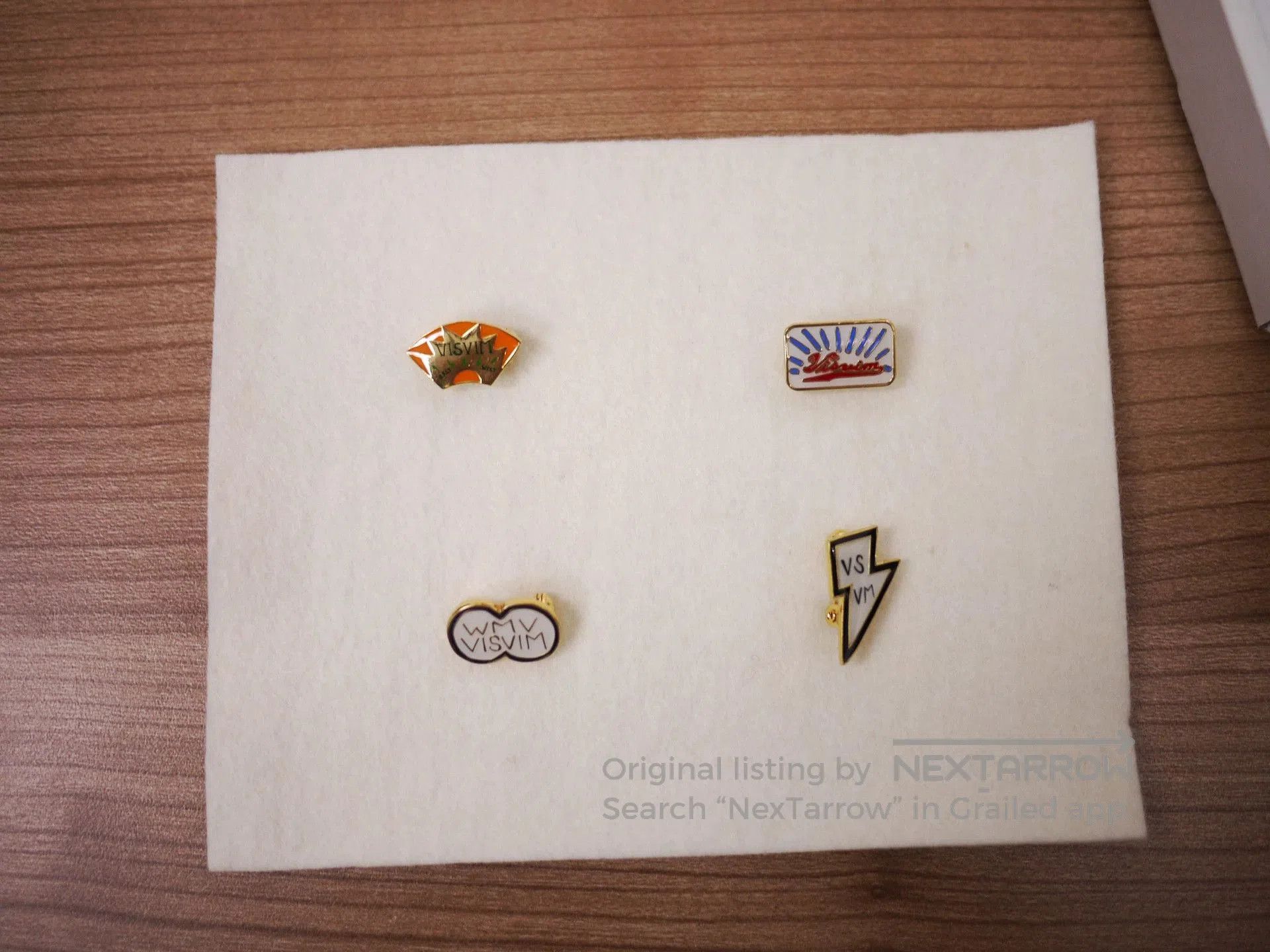 Visvim visvim lapel pin set with four pins. Size ONE SIZE - 2 Thumbnail