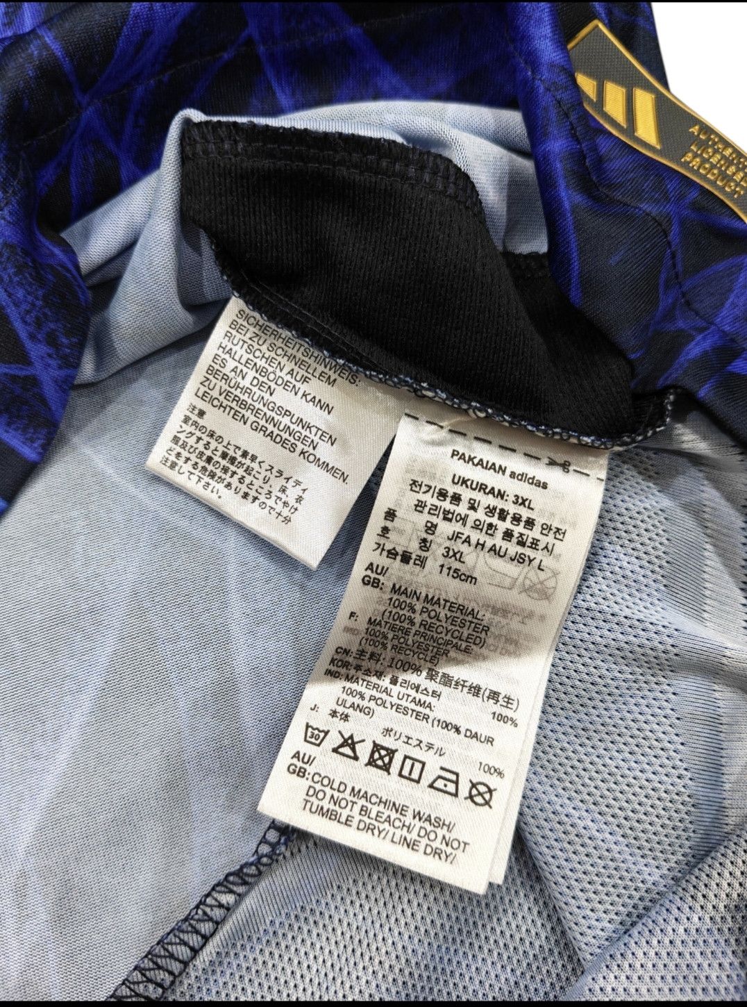 Adidas × Y-3 2024-25 Japan Home Jersey. Adidas x Y-3. Player Edition. Size US XL / EU 56 / 4 - 5 Thumbnail