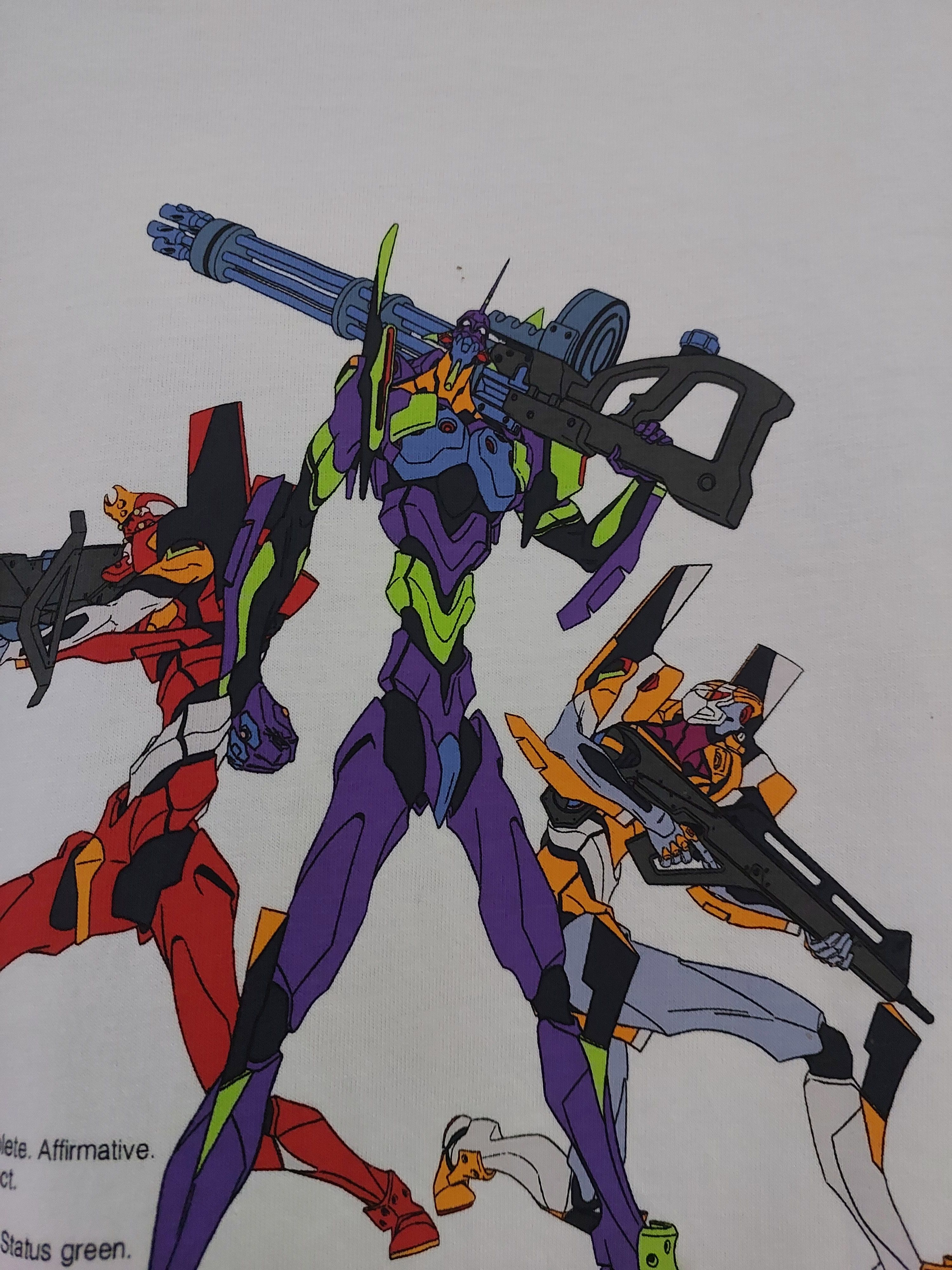 Anime EVANGELION ANIME T-SHIRT Size US XXL / EU 58 / 5 - 4 Thumbnail