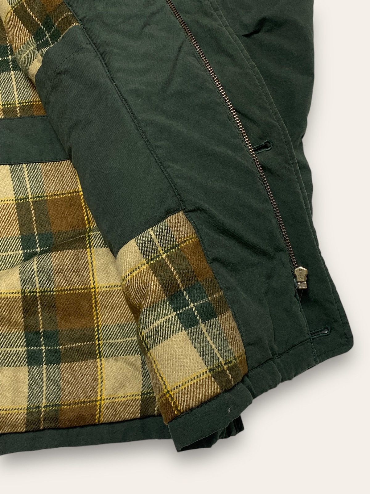 Baracuta Vintage BARACUTA Green Warm Winter Checkered Parka Jacket Size US XL / EU 56 / 4 - 9 Thumbnail
