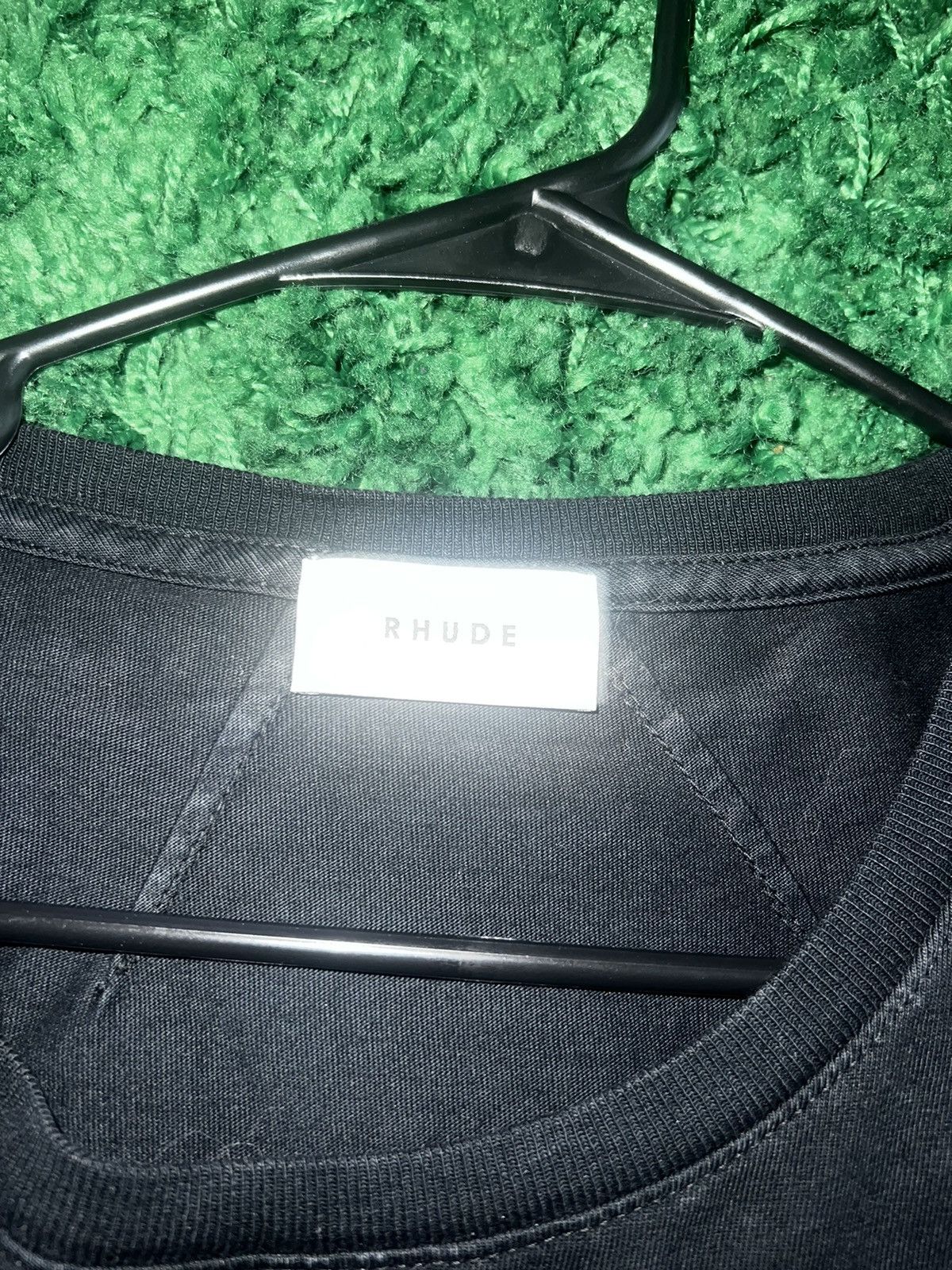 Rhude Rhude cobra black tee Size US L / EU 52-54 / 3 - 4 Thumbnail