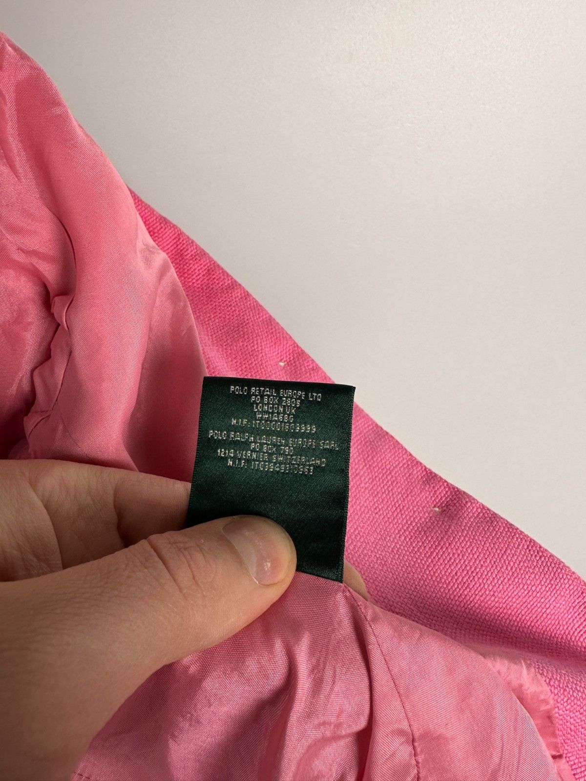 RRL Ralph Lauren Women’s Ralph Lauren Linen Blazer Pink Size 10 Size L / US 10 / IT 46 - 13 Thumbnail