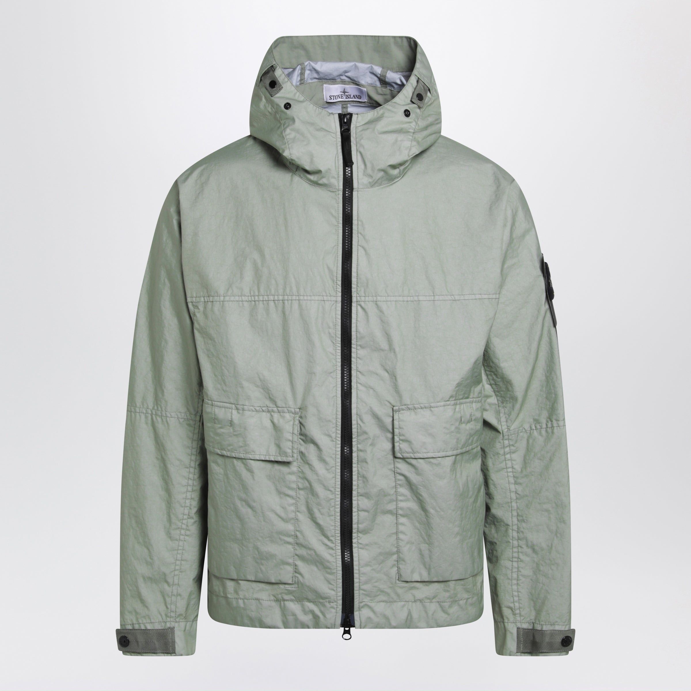 Stone Island Stone Island Hooded Membrana 3L Tc Nylon Jacket, Green Size US S / EU 44-46 / 1 - 1 Thumbnail