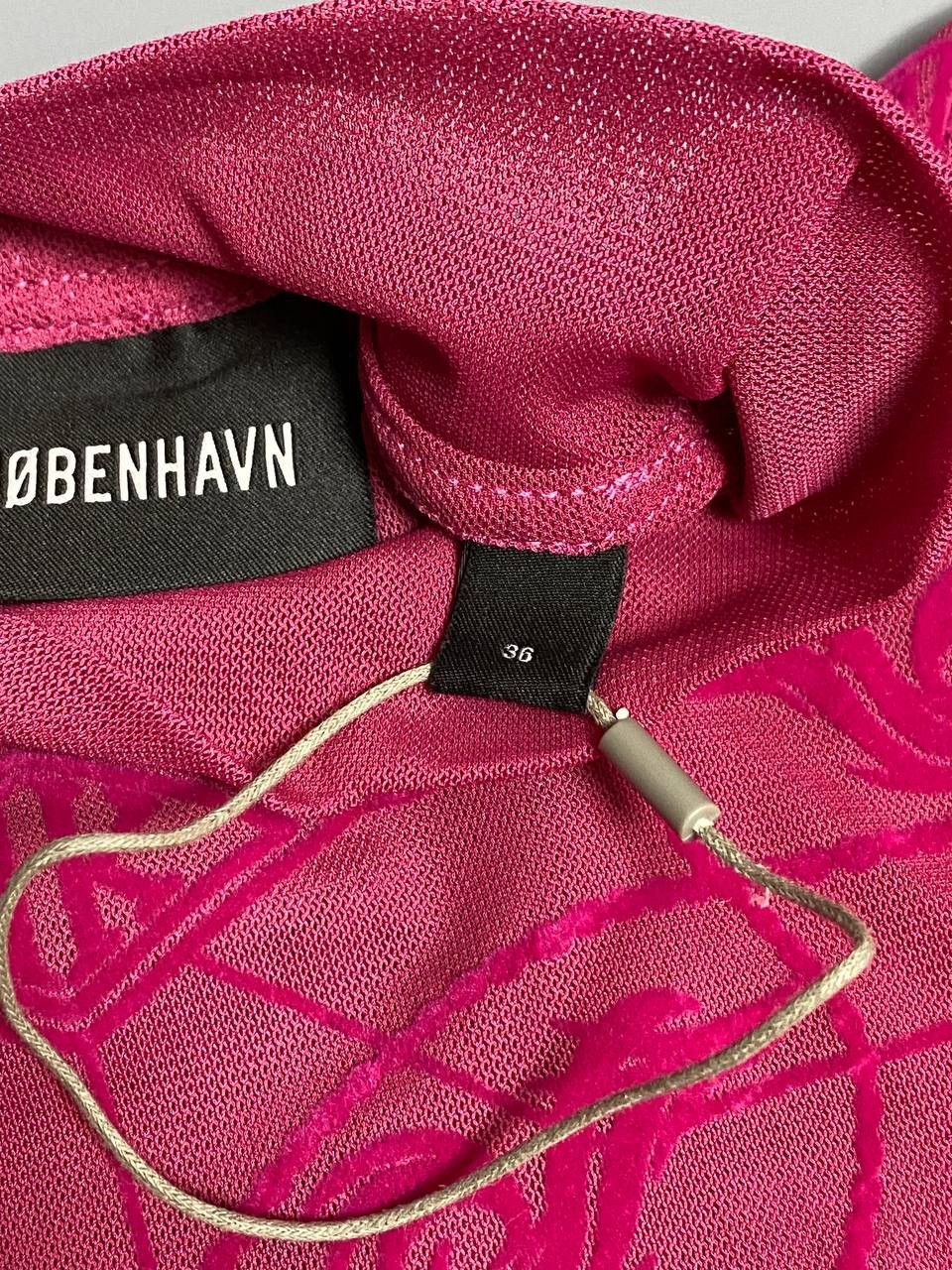 Han Kjobenhavn Han Kjobenhavn Pink Sheer Mesh Monogram Long Sleeve Top 36 Size XS / US 0-2 / IT 36-38 - 22 Thumbnail