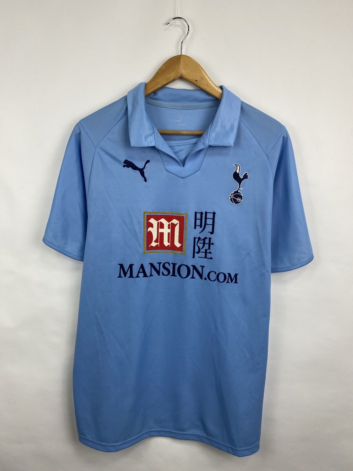 Puma Vintage 2007 Tottenham Mansion t-shirt Jersey rare retro Size US M / EU 48-50 / 2 - 3 Thumbnail