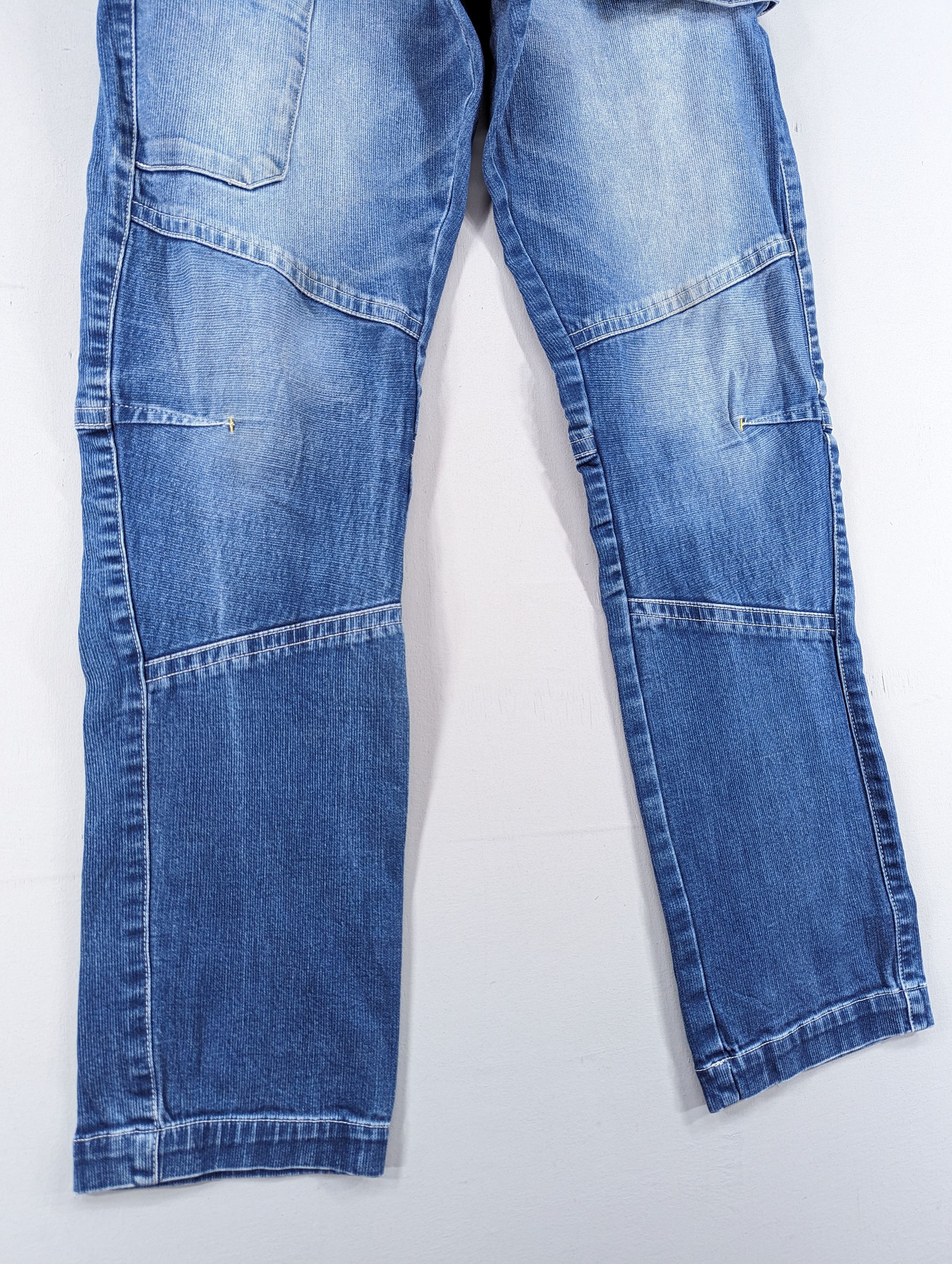 Japanese Brand Tora Toraichi Multipocket Cargo Style Jeans Size US 34 / EU 50 - 8 Thumbnail