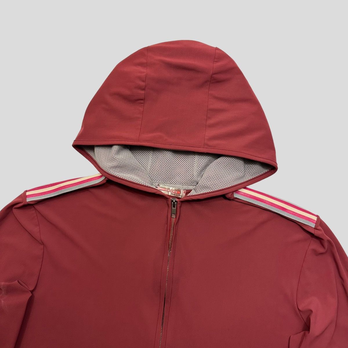 Prada Prada Sport SS00 Nylon Gel Seam Technical Hoodie - XL Size US XL / EU 56 / 4 - 2 Thumbnail
