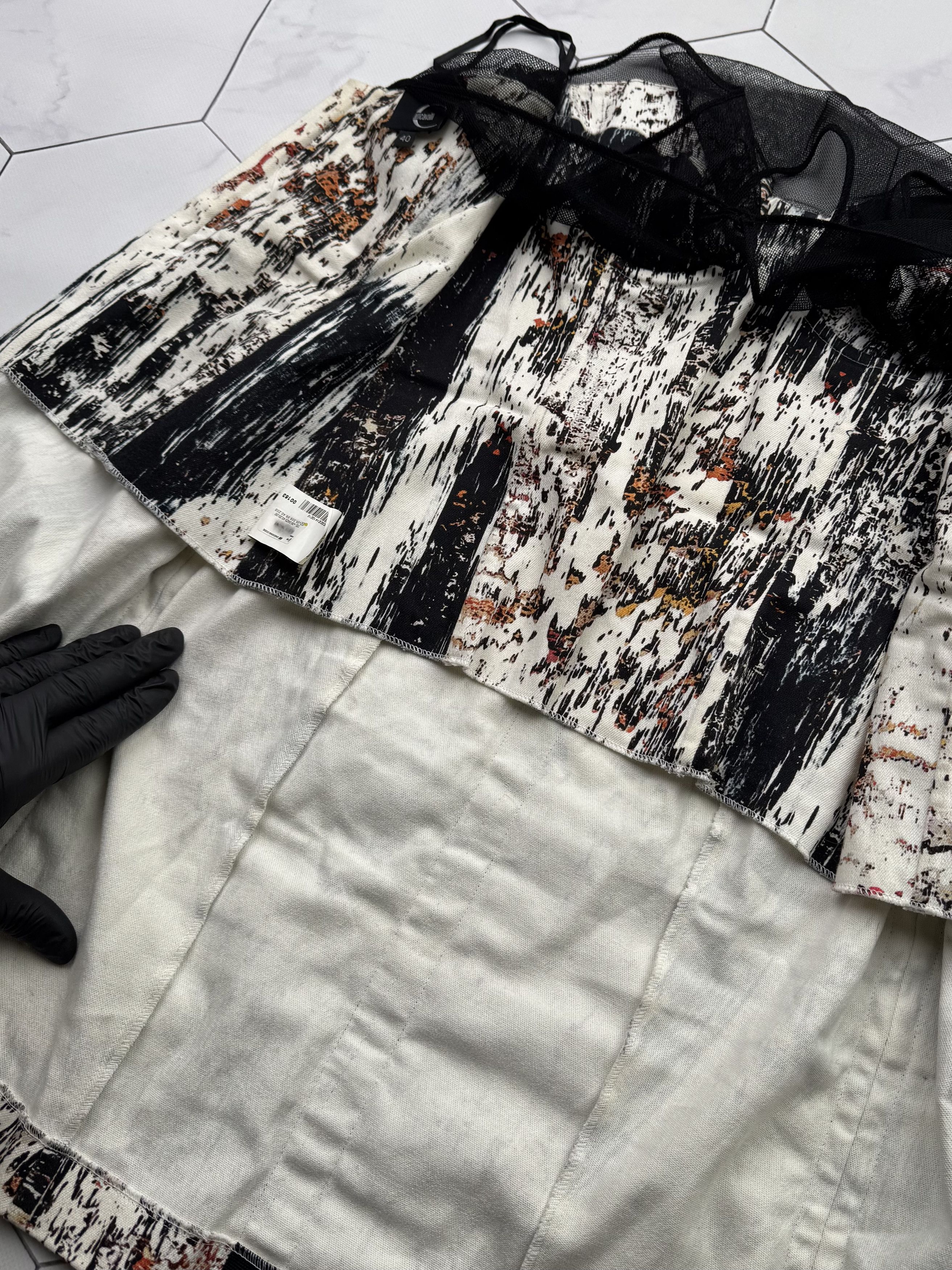 Just Cavalli Just Cavalli 2010 Dress With Transparent Mesh On Top (B100) Size S / US 4 / IT 40 - 11 Thumbnail