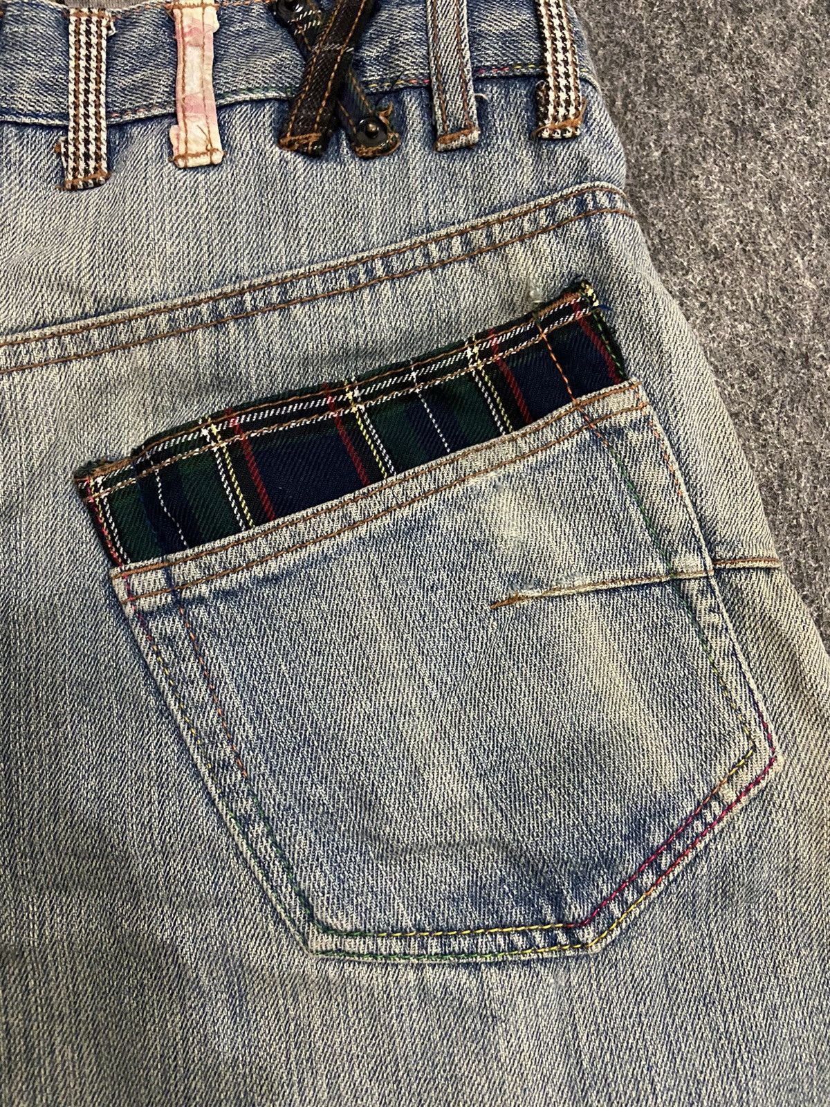 Japanese Brand Double waist Japanese denim shorts Size US 30 / EU 46 - 6 Thumbnail