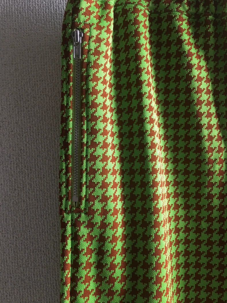 Comme des Garcons Comme Des Garcons size M Green houndstooth trousers with ve Size 25" / US 0 / IT 36 - 4 Thumbnail
