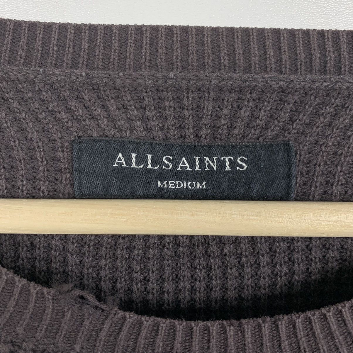 Allsaints Allsaints Trias Crew Sweater Cotton Men’s Size Medium Brown Size US M / EU 48-50 / 2 - 6 Thumbnail