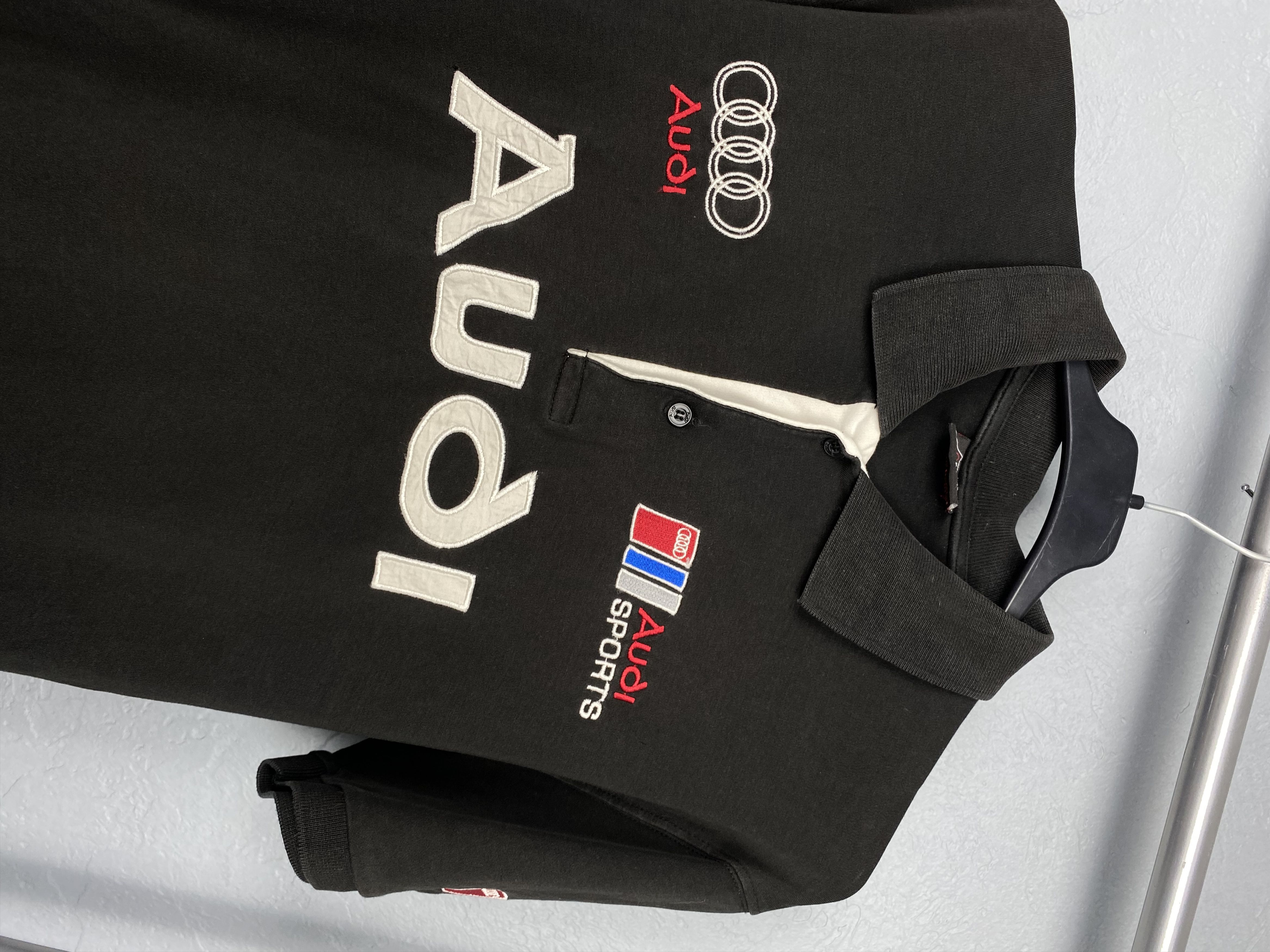 Audi × Vintage Audi Racing Team 90s Vintage Polo Shirt Size US M / EU 48-50 / 2 - 2 Thumbnail