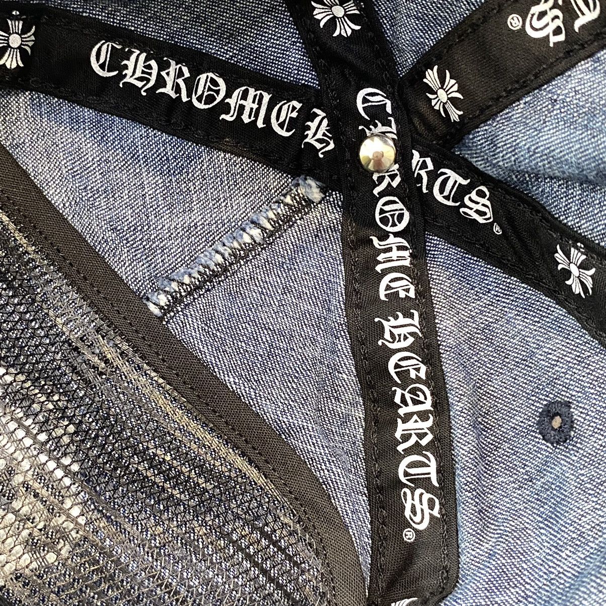 Chrome Hearts Chrome Hearts Slouchy 5 Panel Cap denim Size ONE SIZE - 8 Thumbnail