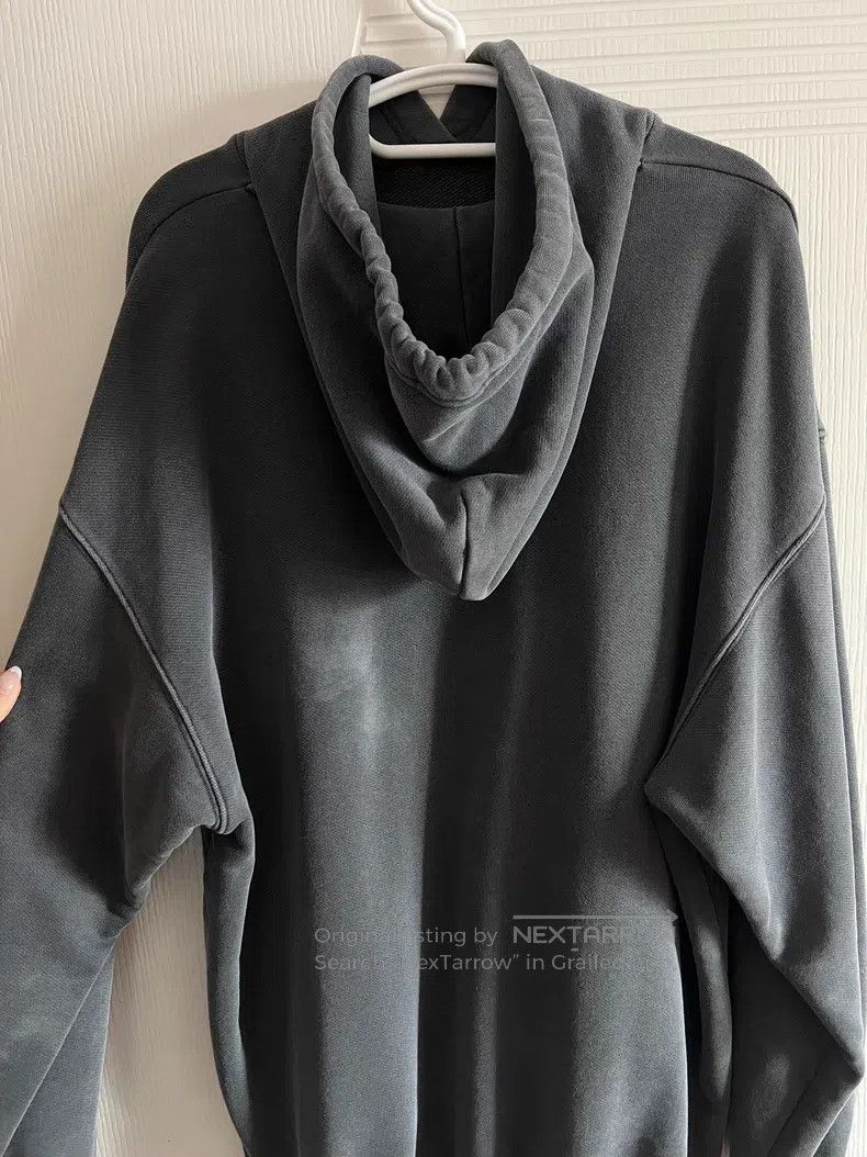 Balenciaga Balenciaga Grey Distressed Hoodie Size US XS / EU 42 / 0 - 4 Thumbnail