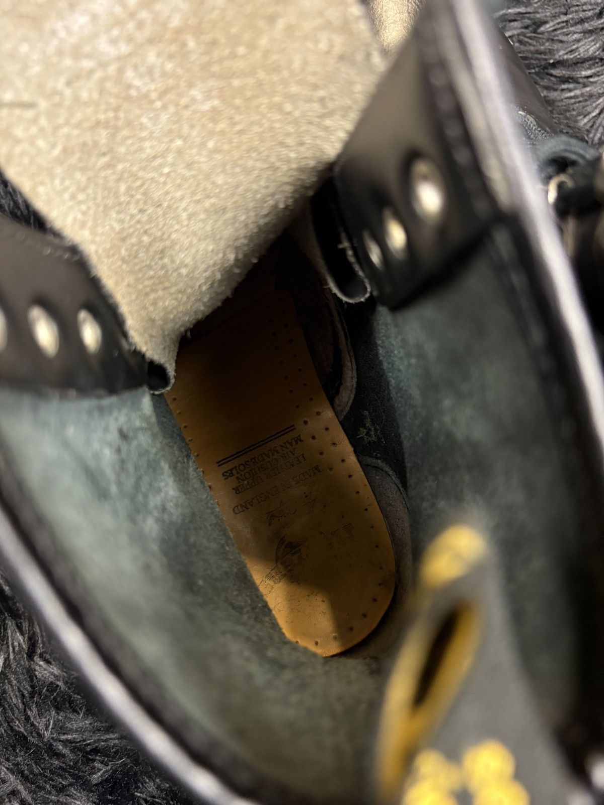 Dr. Martens Vintage Dr Martens Combat England Leather Boots Size US 7 / IT 37 - 10 Thumbnail