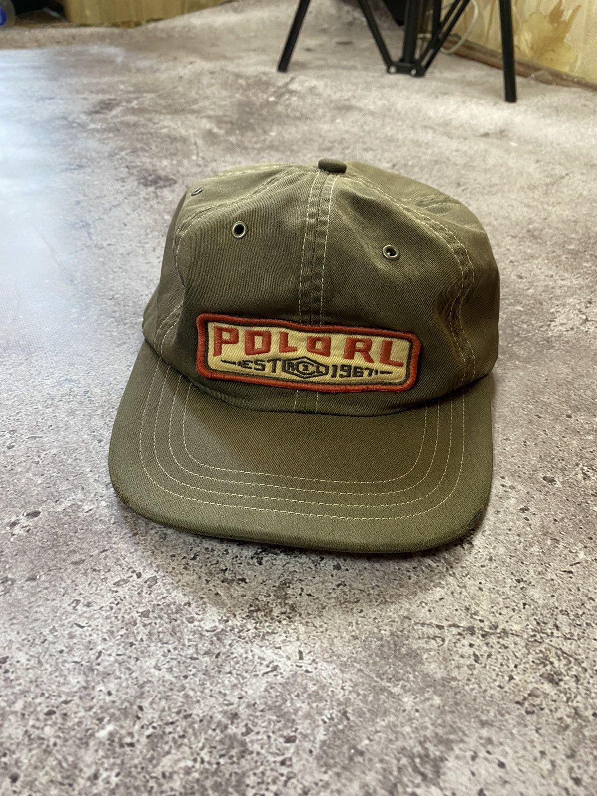 Polo Ralph Lauren Rare Vintage Grey Cap Polo Ralph Lauren 90’s Size ONE SIZE - 2 Thumbnail